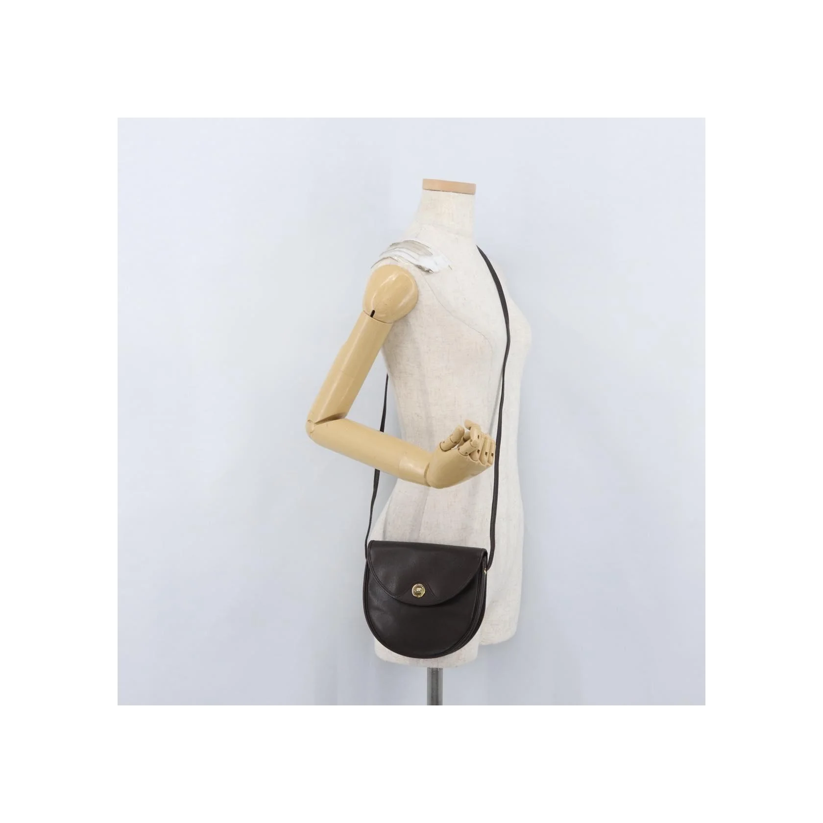 Sac À Bandoulière Christian Dior Vintage Logo Cd - Brown - Image 13