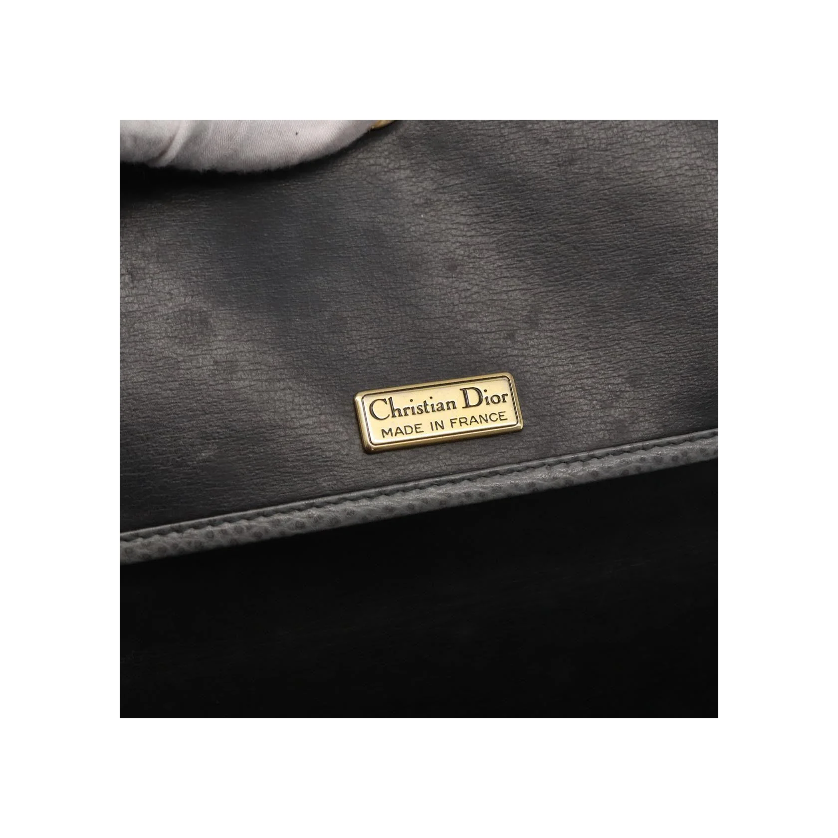 Sac À Bandoulière Christian Dior Vintage Logo Cd - Gray - Image 6