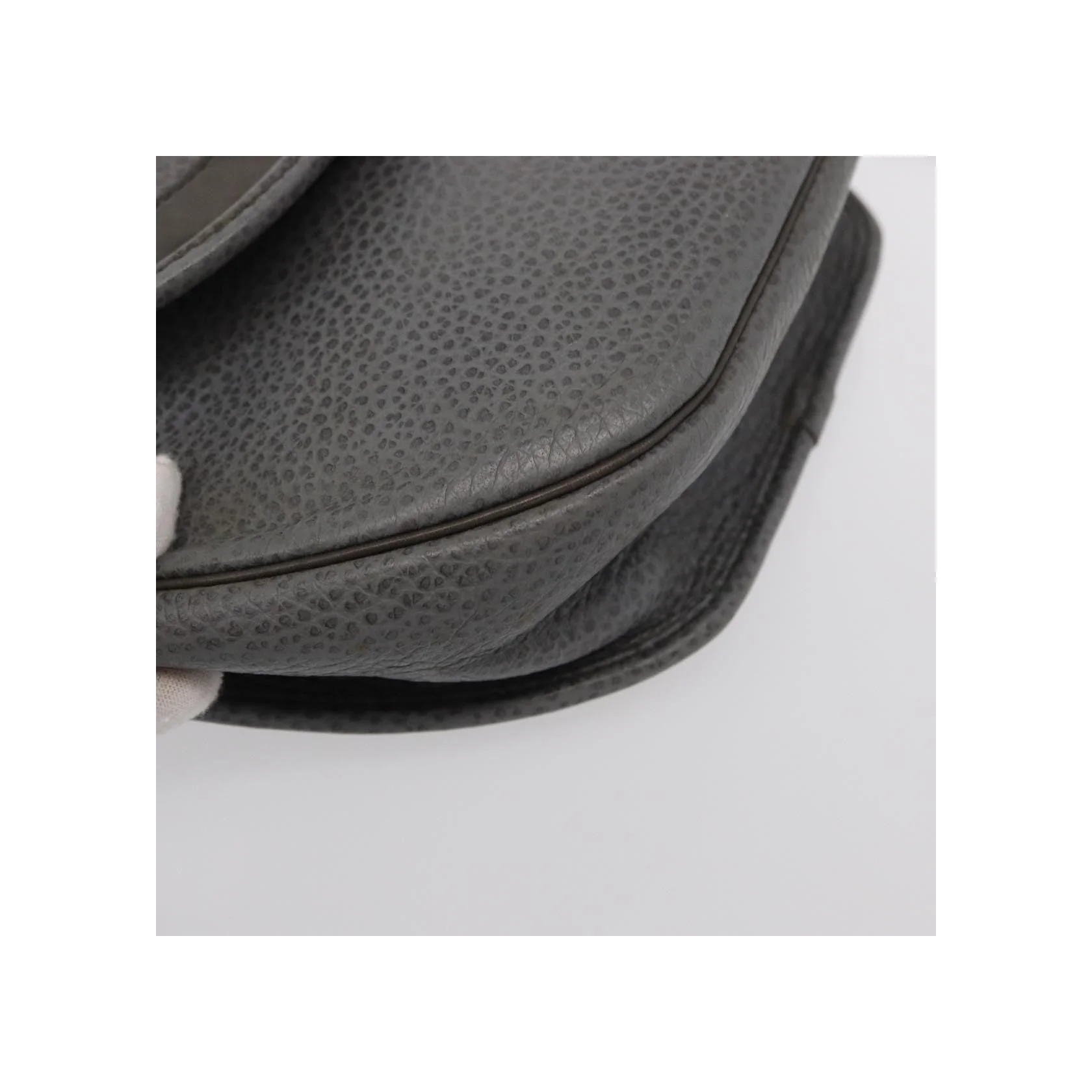 Sac À Bandoulière Christian Dior Vintage Logo Cd - Gray - Image 9
