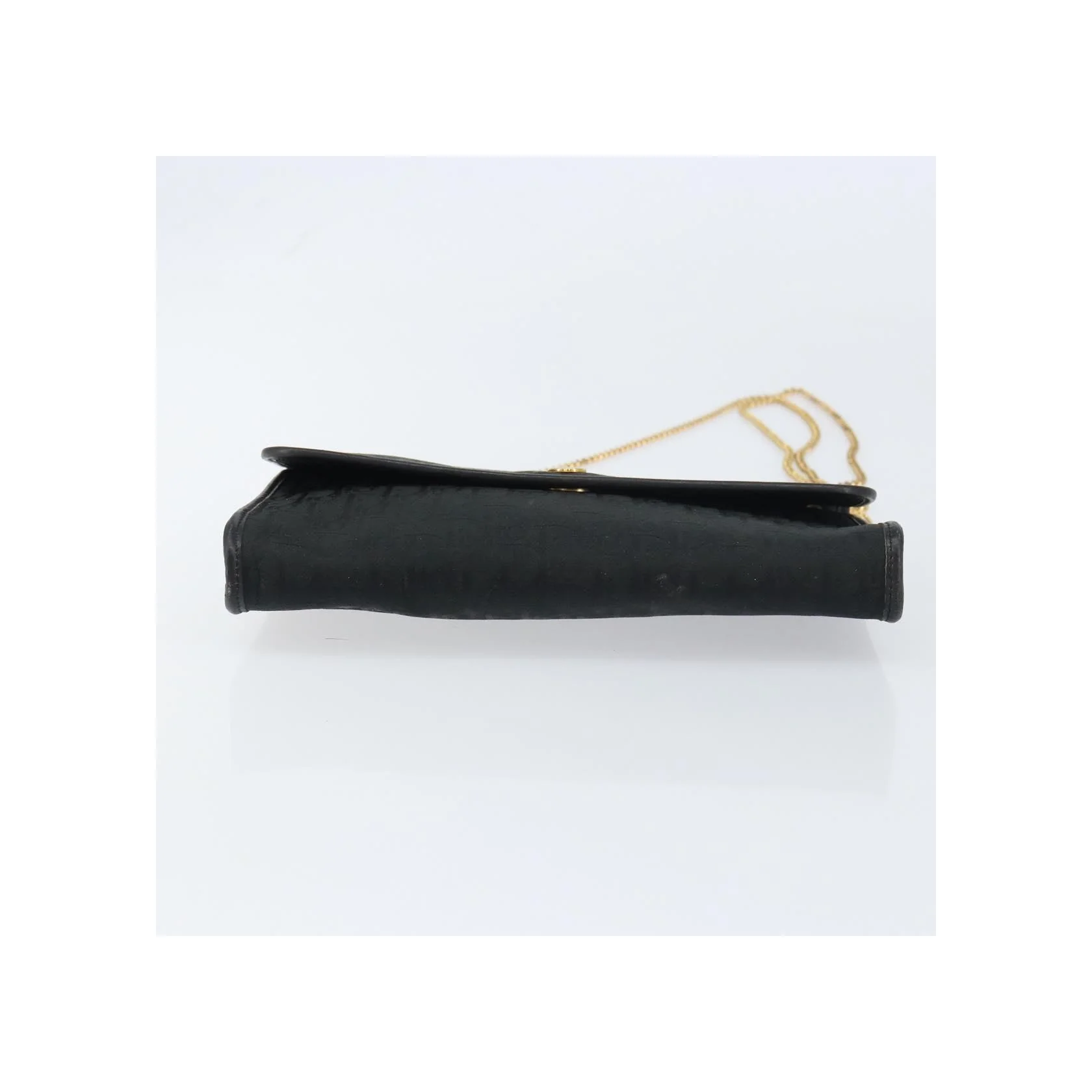 Sac À Bandoulière Christian Dior Vintage À Rabat Chaîne - Black - Image 13