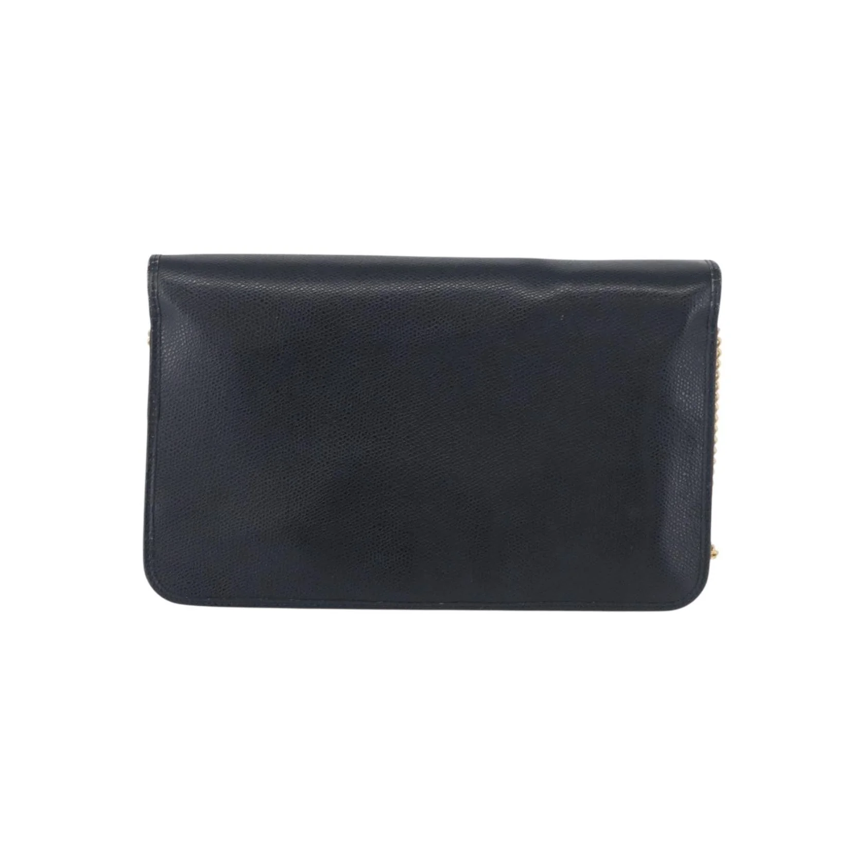 Sac À Bandoulière Christian Dior Vintage À Rabat Chaîne - Navy - Image 2