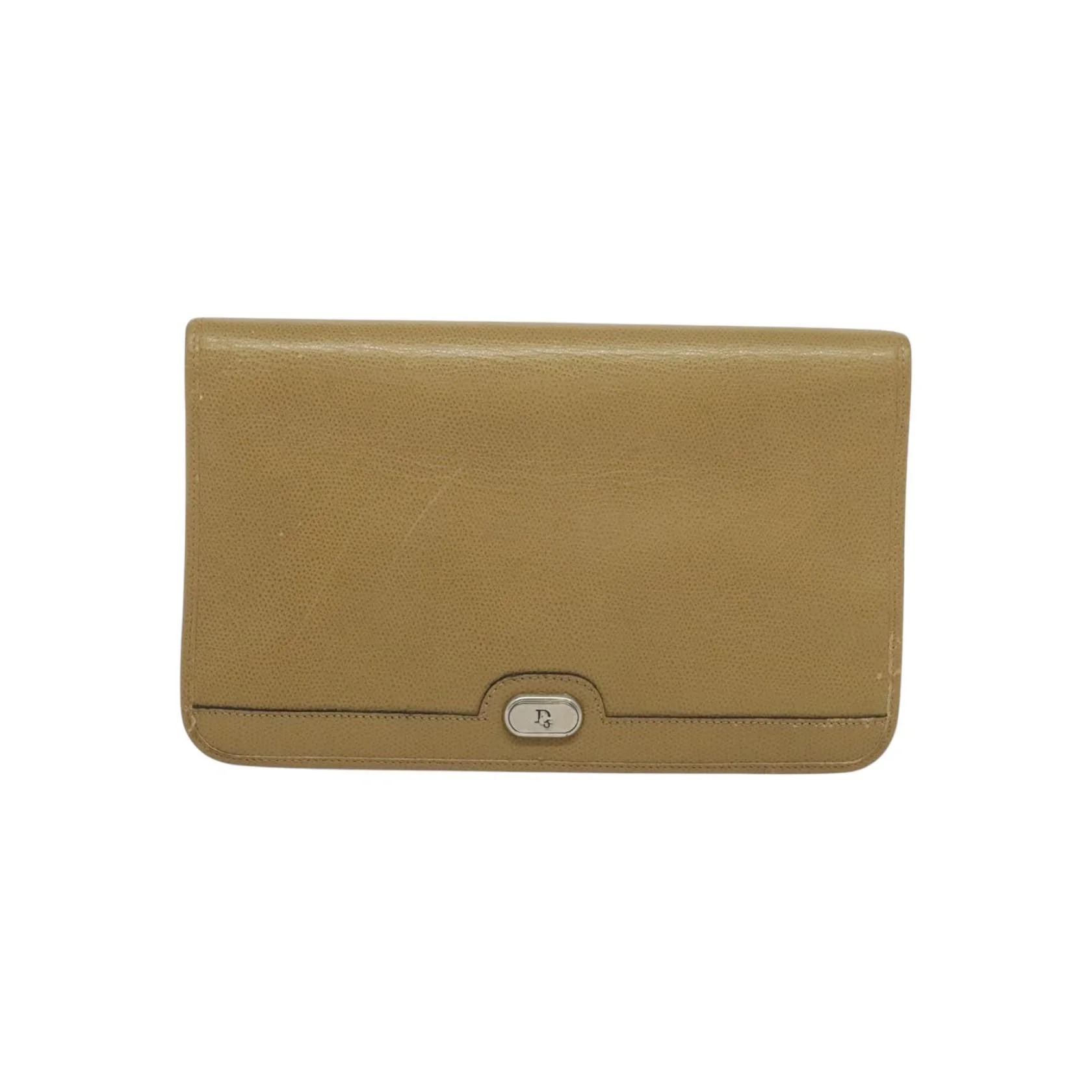 Sac À Bandoulière Christian Dior Vintage À Rabat Chaîne - Beige - Image 18