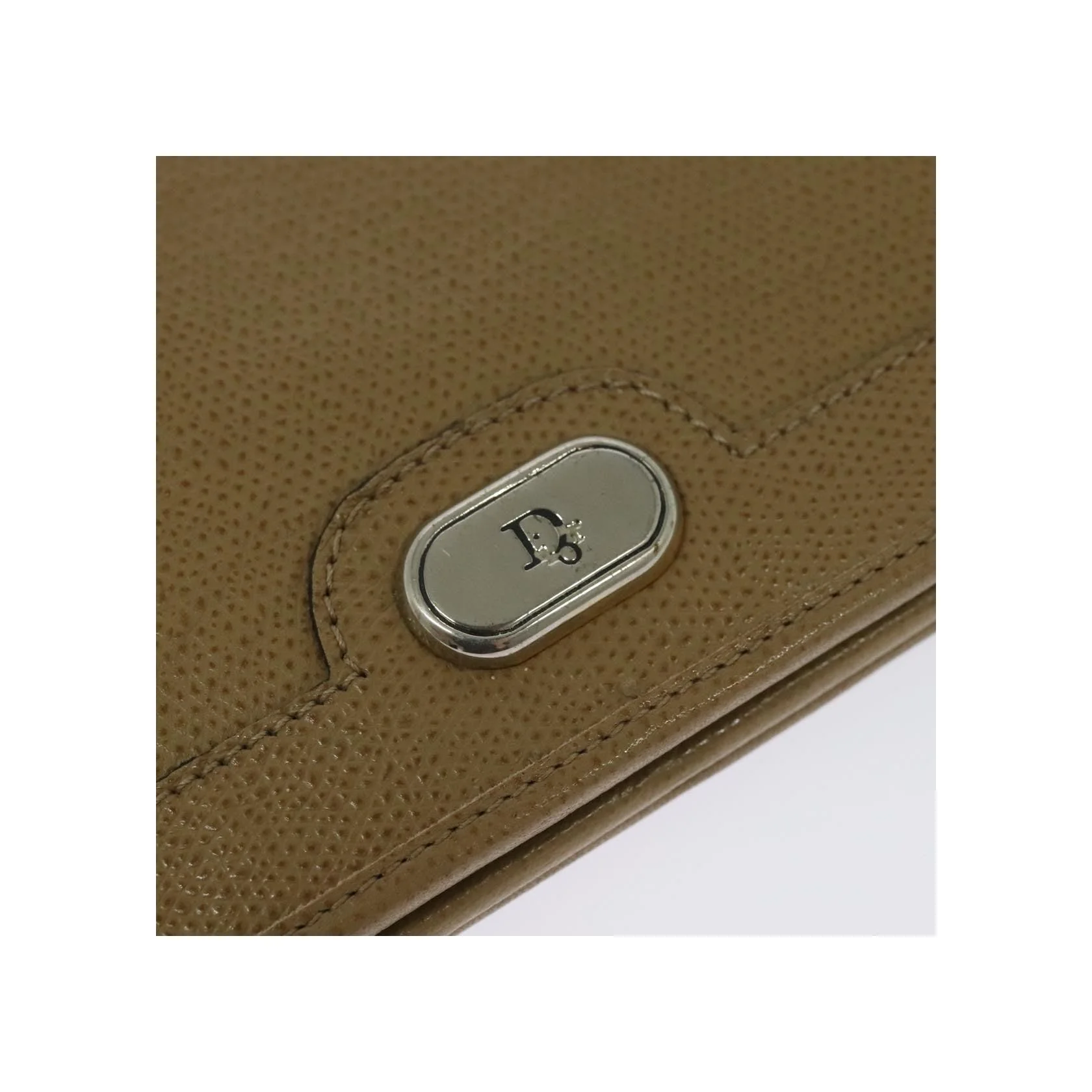Sac À Bandoulière Christian Dior Vintage À Rabat Chaîne - Beige - Image 19