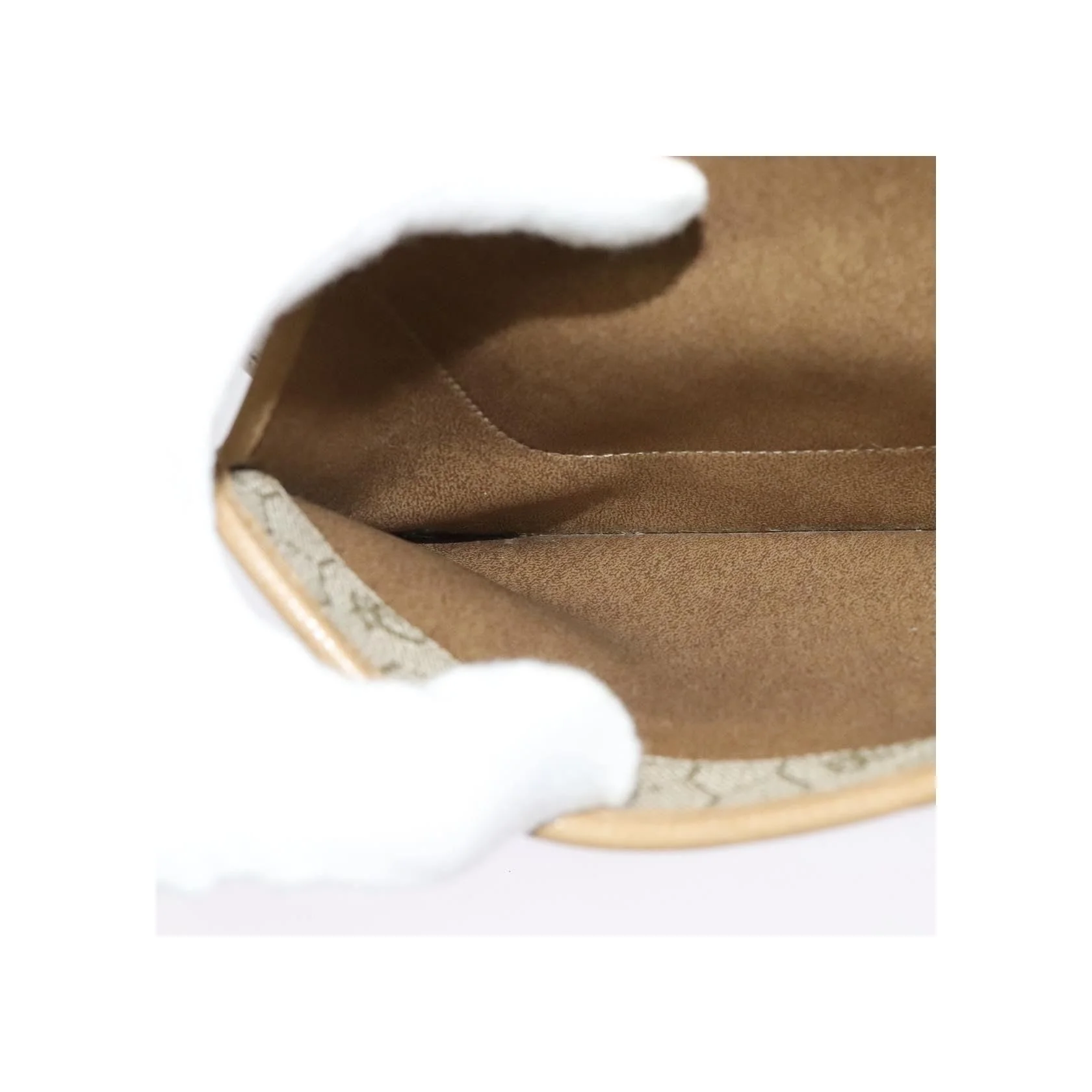 Sac À Bandoulière Christian Dior Vintage À Rabat Chaîne - Beige - Image 21