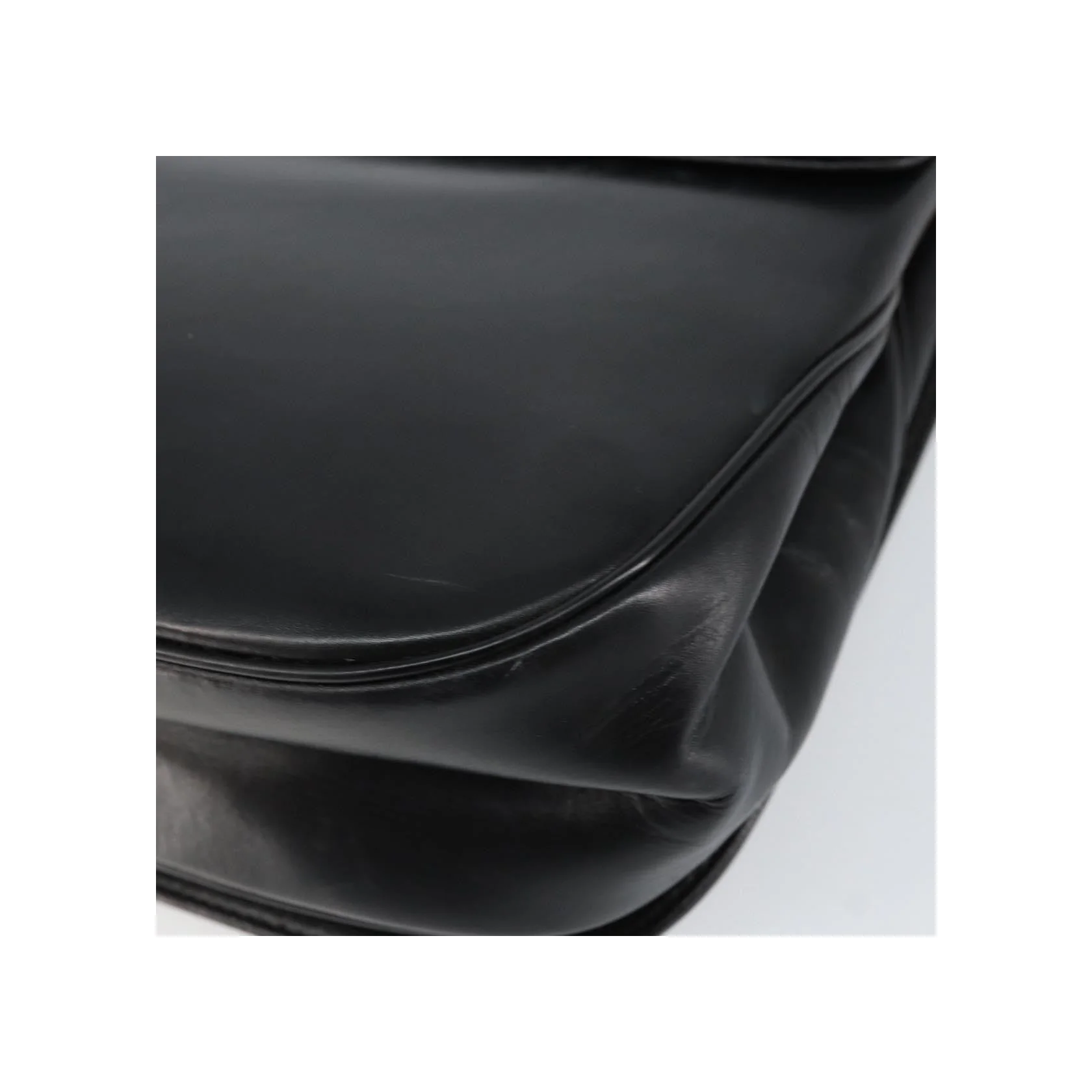 Sac À Bandoulière Christian Dior Vintage À Rabat Chaîne - Black - Image 10