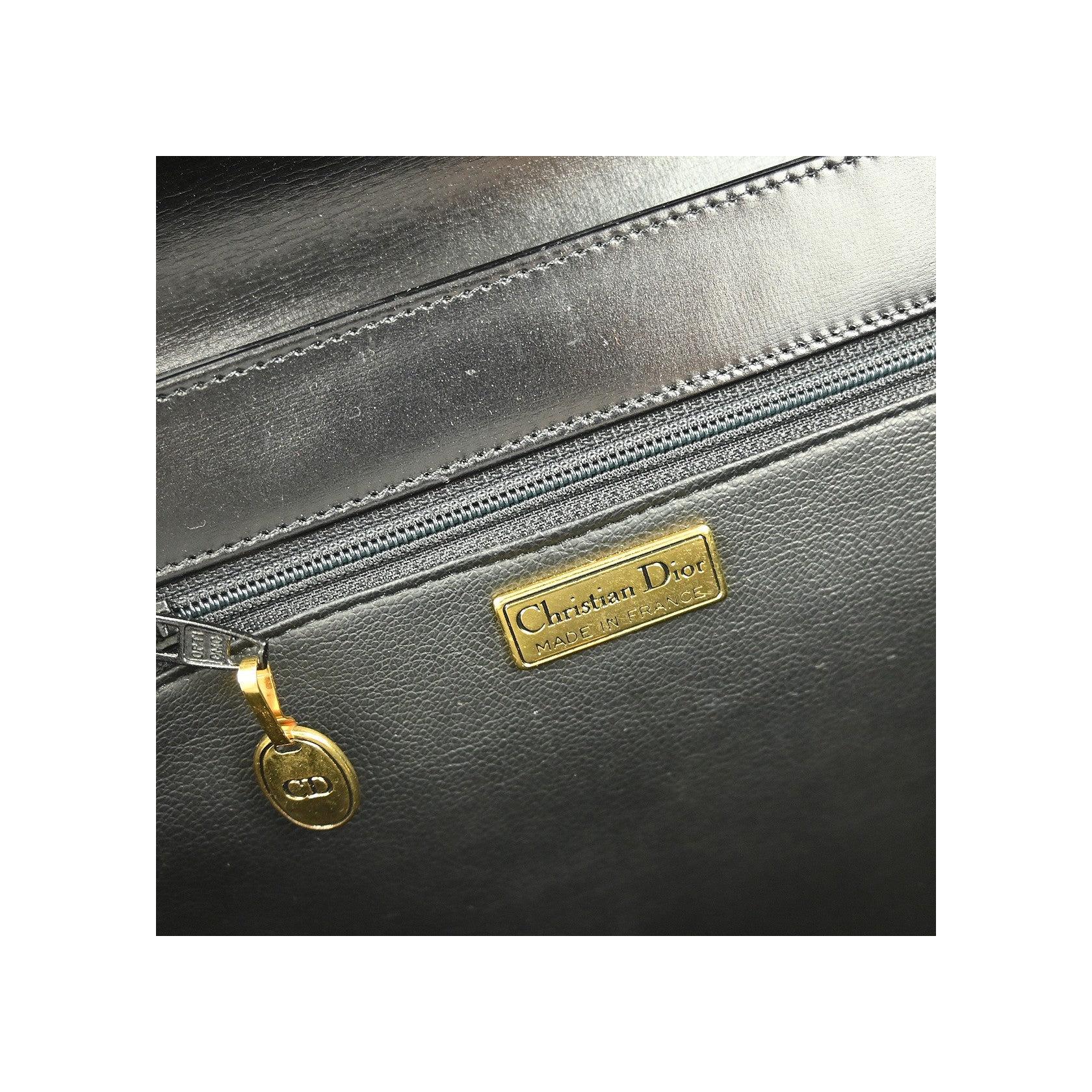 Sac À Main Christian Dior Vintage - Black - Image 4