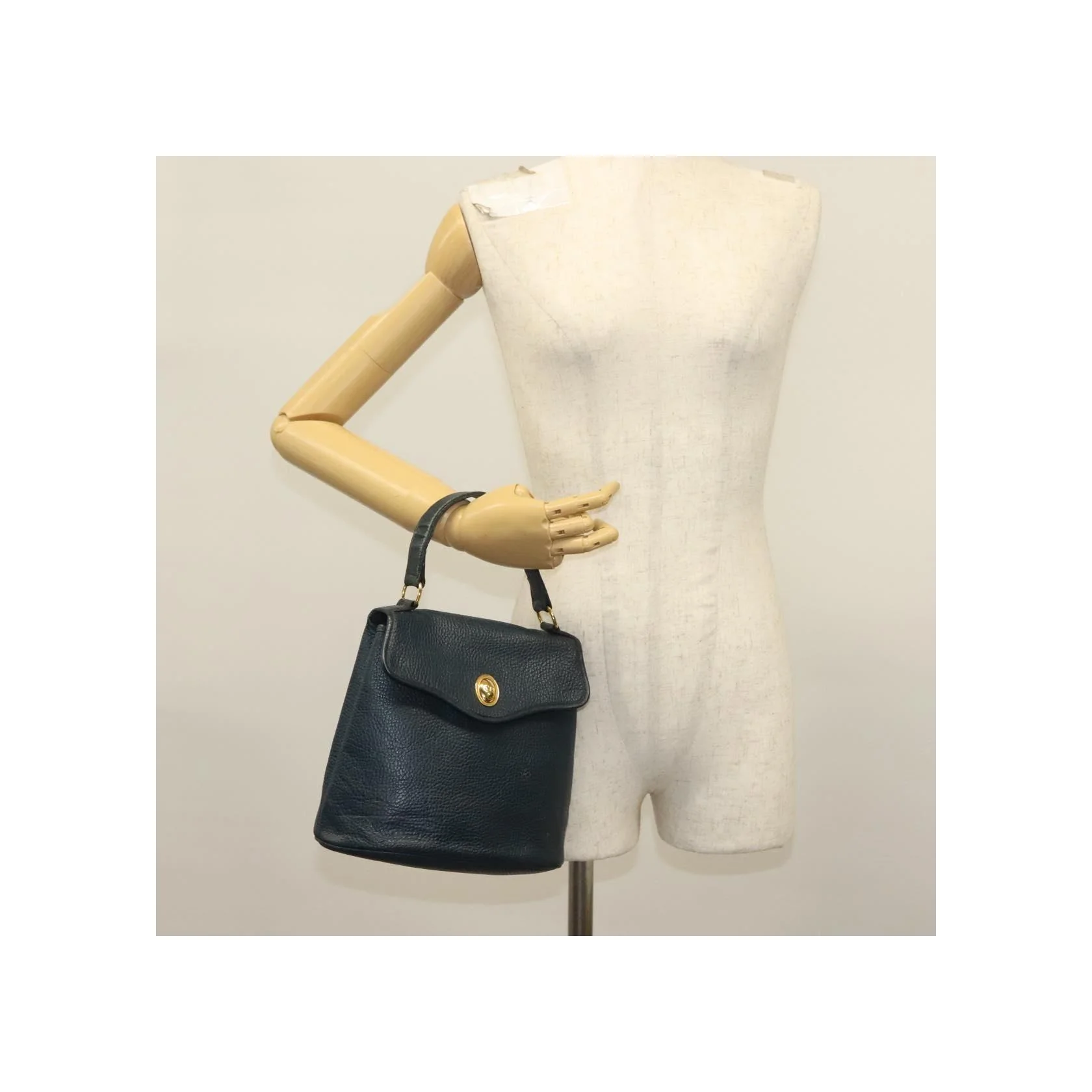 Sac À Main Christian Dior Vintage - Navy - Image 13