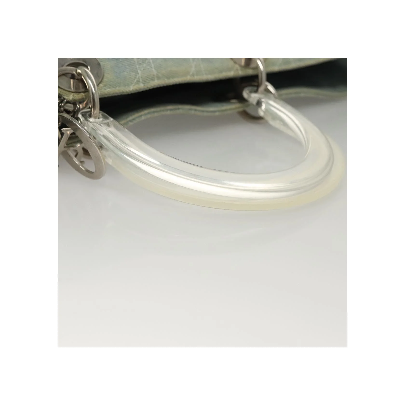 Sac Christian Dior Vintage Lady Dior - Blue - Image 13