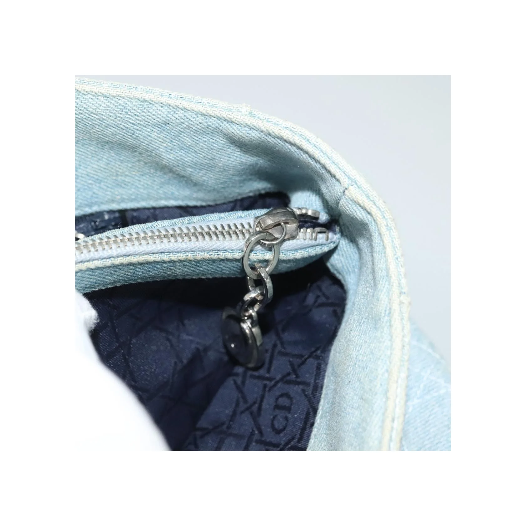 Sac Christian Dior Vintage Lady Dior - Blue - Image 16
