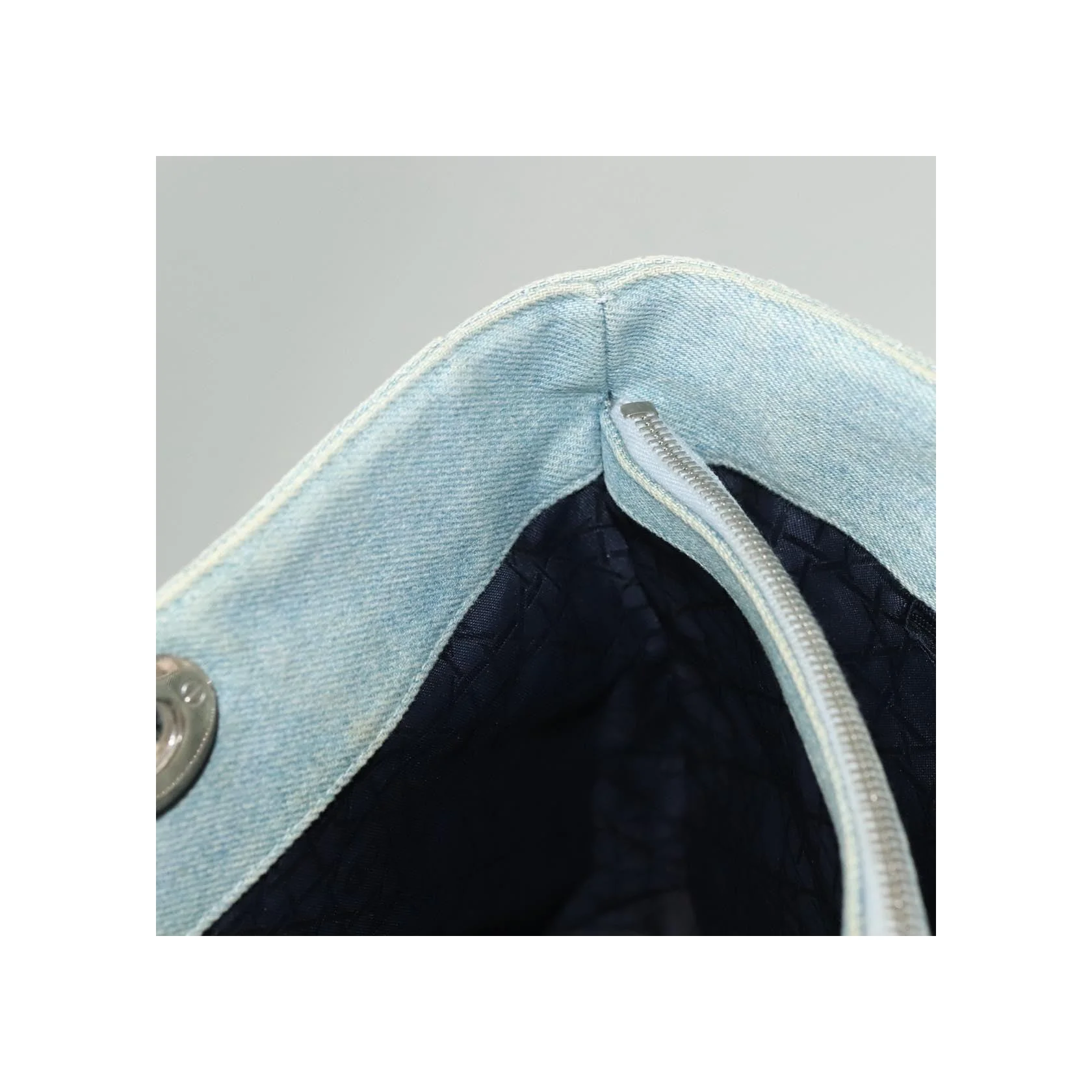 Sac Christian Dior Vintage Lady Dior - Blue - Image 19