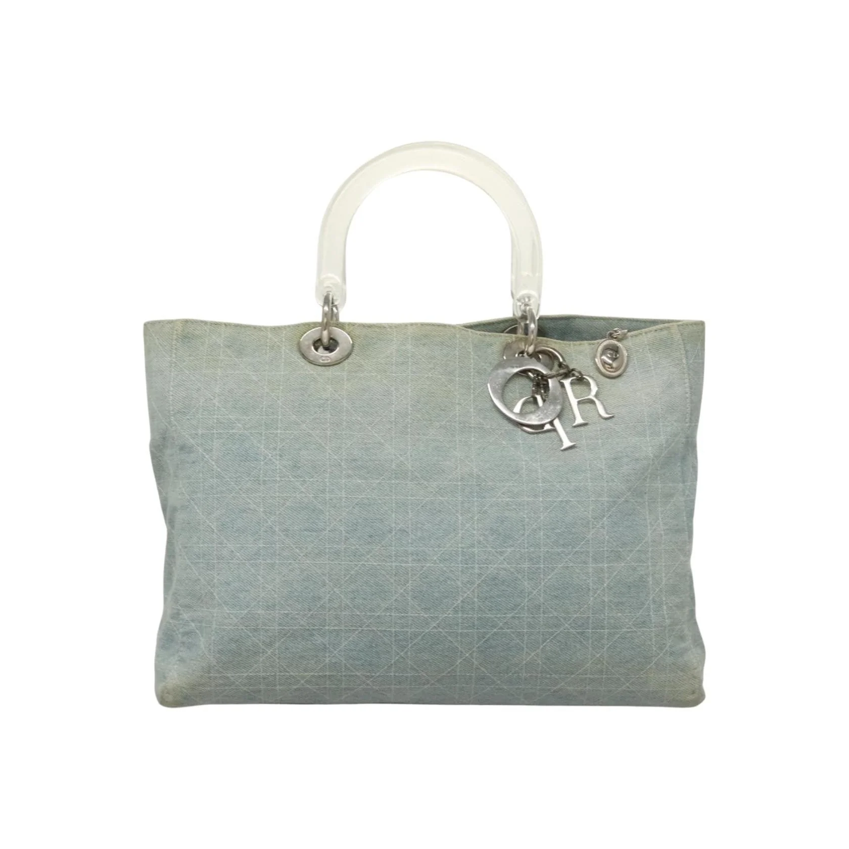 Sac Christian Dior Vintage Lady Dior - Blue - Image 24