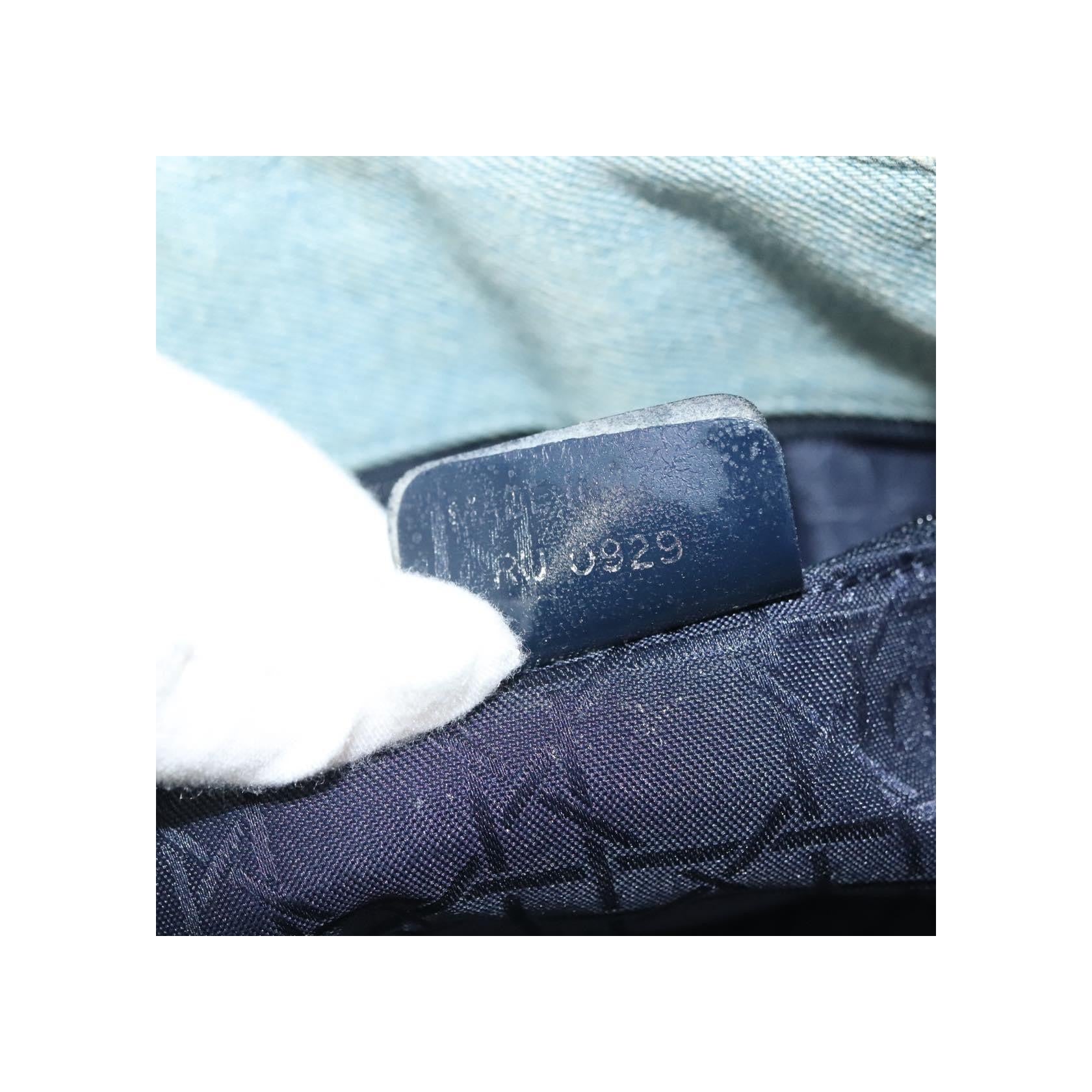 Sac Christian Dior Vintage Lady Dior - Blue - Image 7