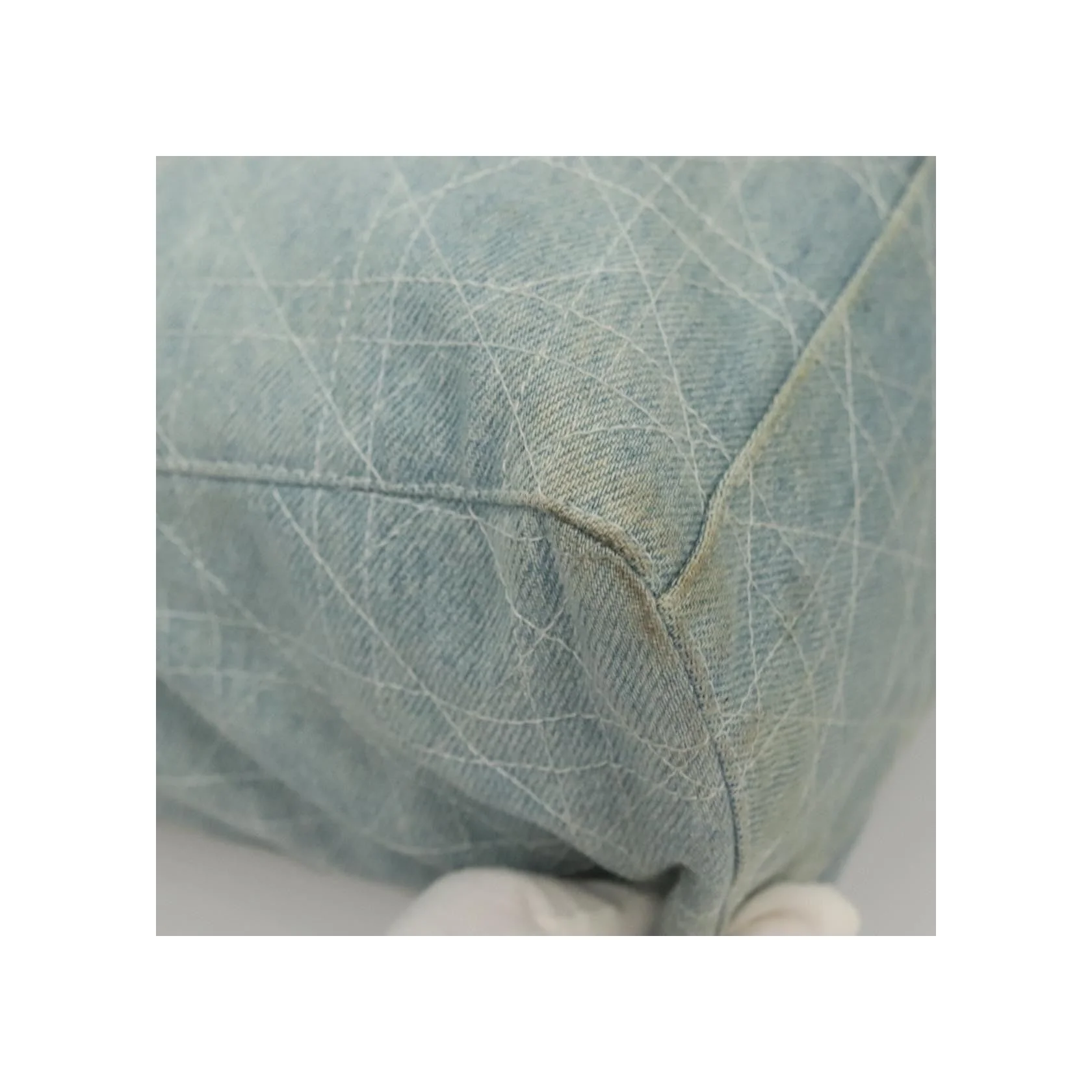 Sac Christian Dior Vintage Lady Dior - Blue - Image 9
