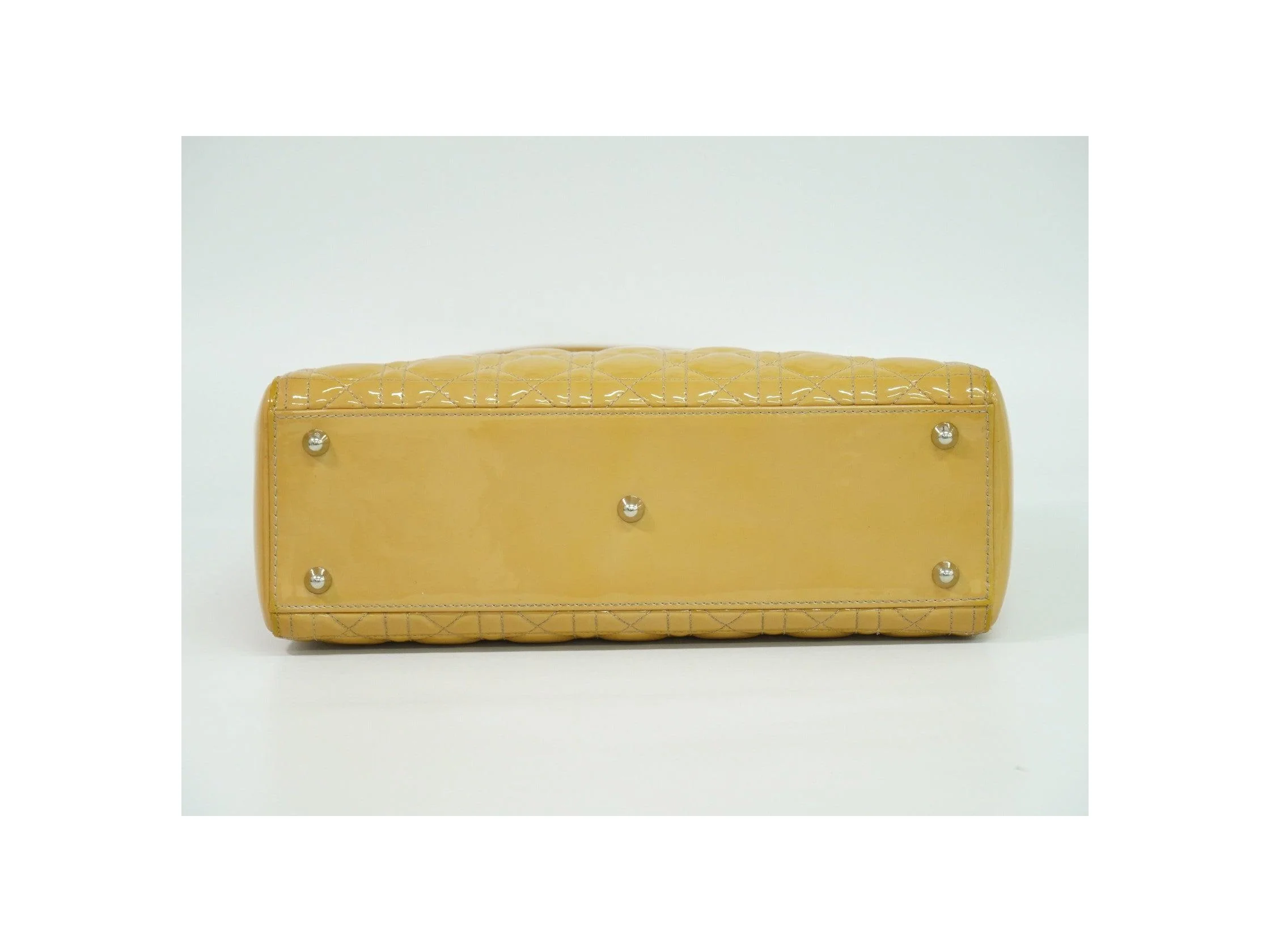 Sac Christian Dior Vintage Lady Dior - Beige - Image 11