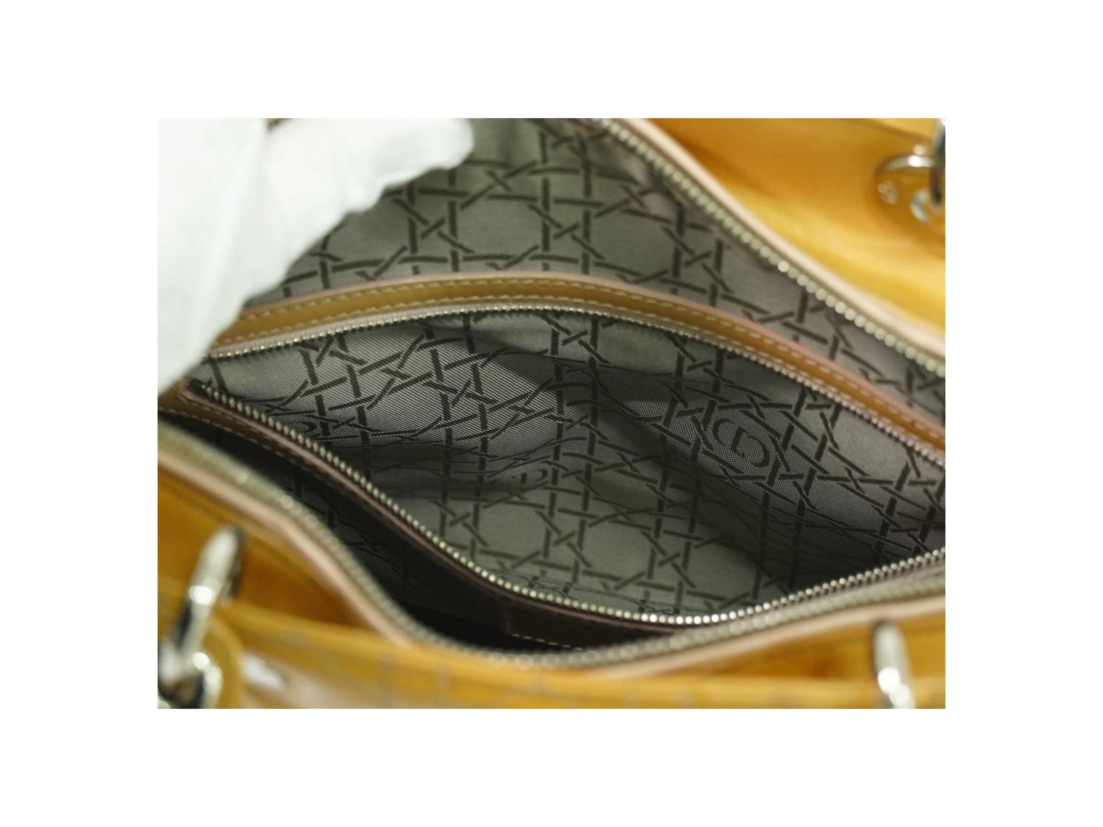 Sac Christian Dior Vintage Lady Dior - Beige - Image 17