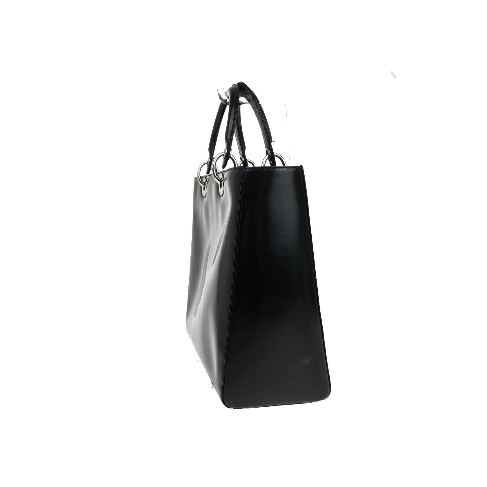 Sac Vernis Christian Dior Vintage Lady Dior - Black - Image 4