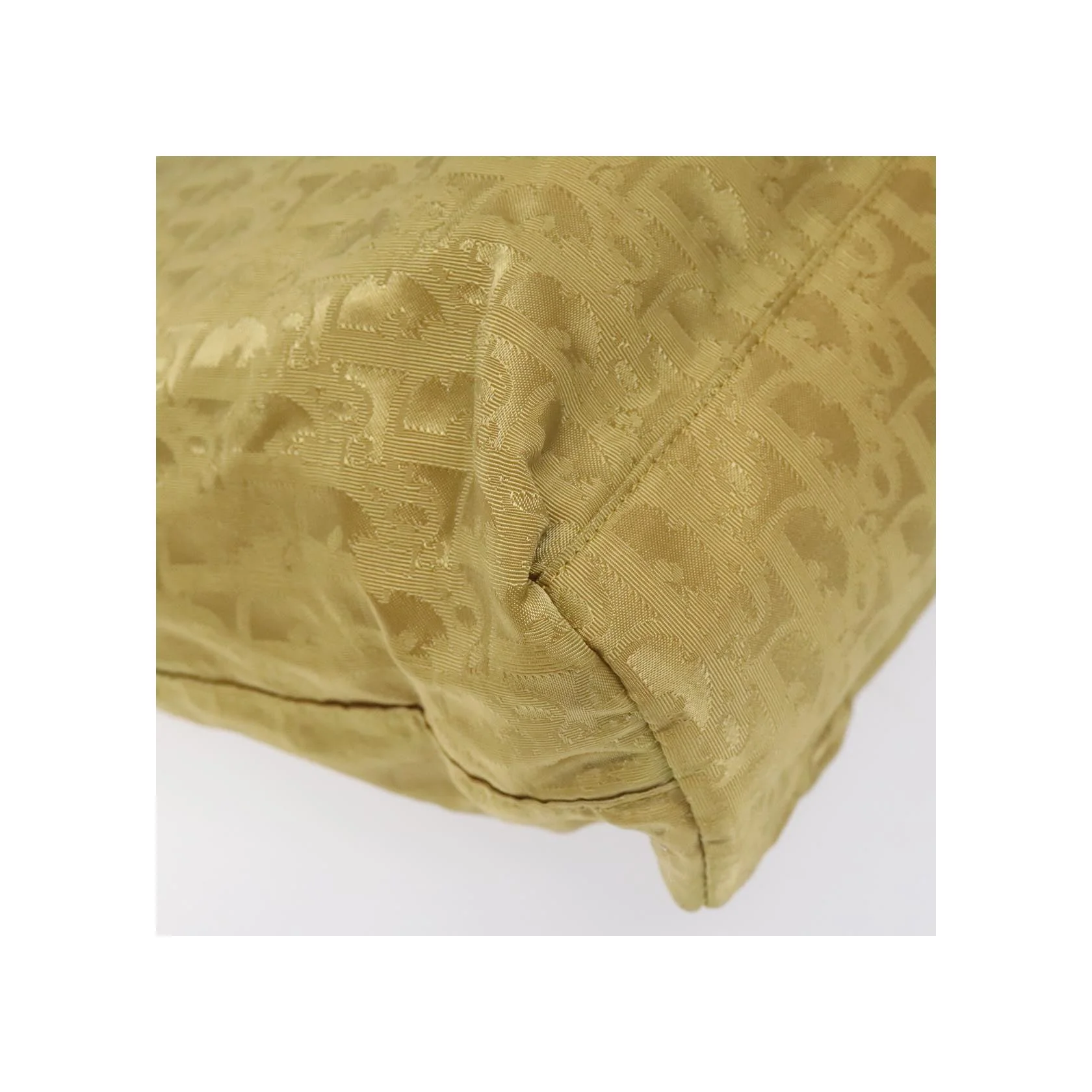 Tote Bag Christian Dior Vintage Lady Dior - Yellow - Image 10