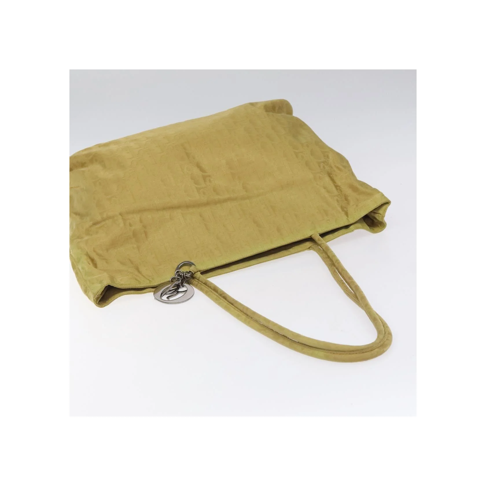Tote Bag Christian Dior Vintage Lady Dior - Yellow - Image 14