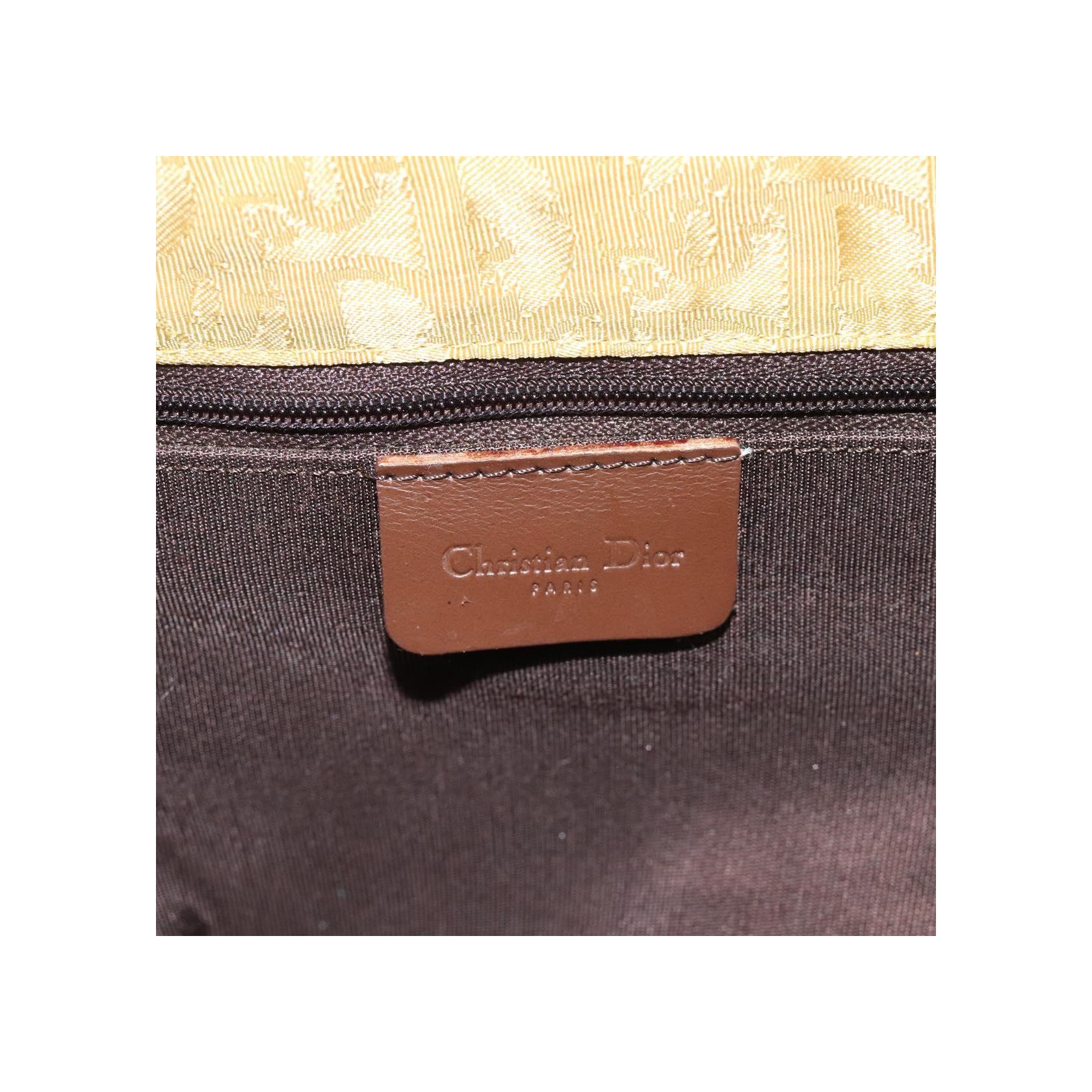 Tote Bag Christian Dior Vintage Lady Dior - Yellow - Image 16