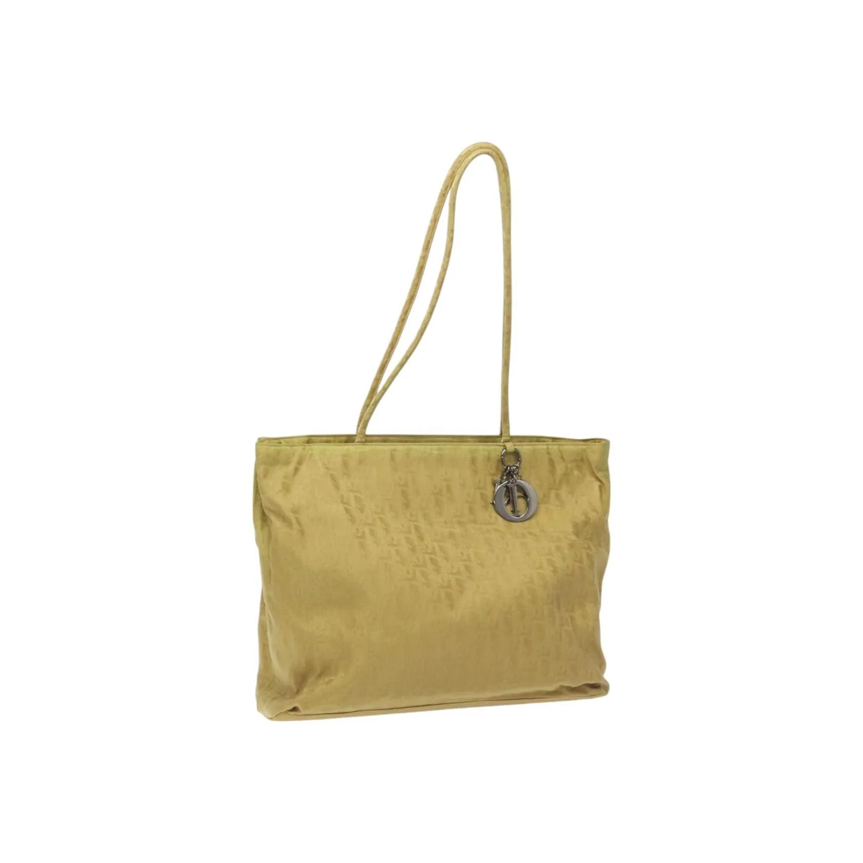 Tote Bag Christian Dior Vintage Lady Dior - Yellow - Image 18