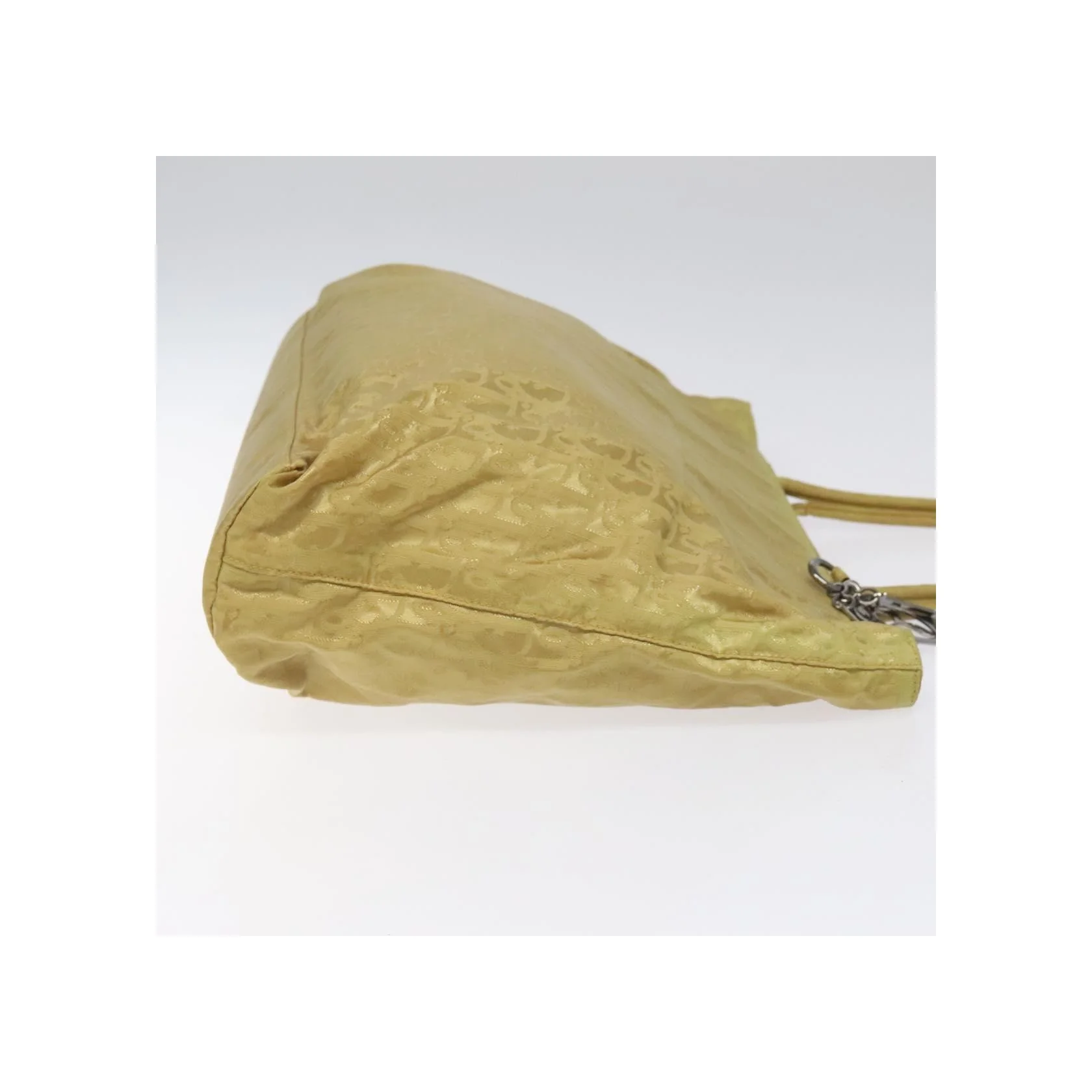 Tote Bag Christian Dior Vintage Lady Dior - Yellow - Image 3