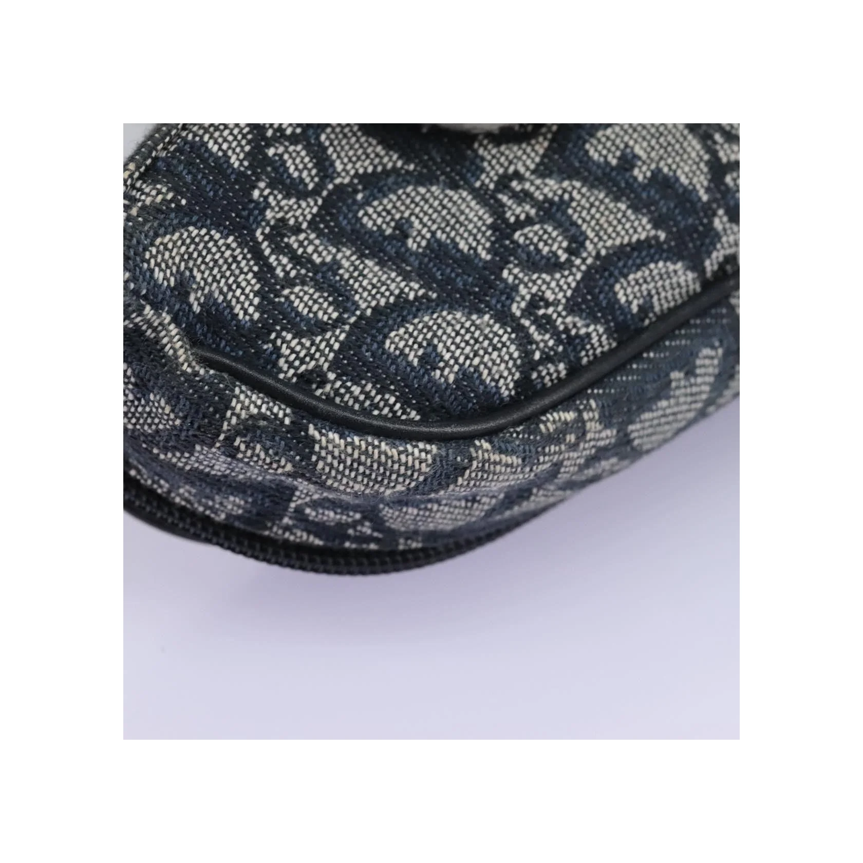 Porte-Monnaie Saddle Christian Dior Vintage - Navy - Image 10
