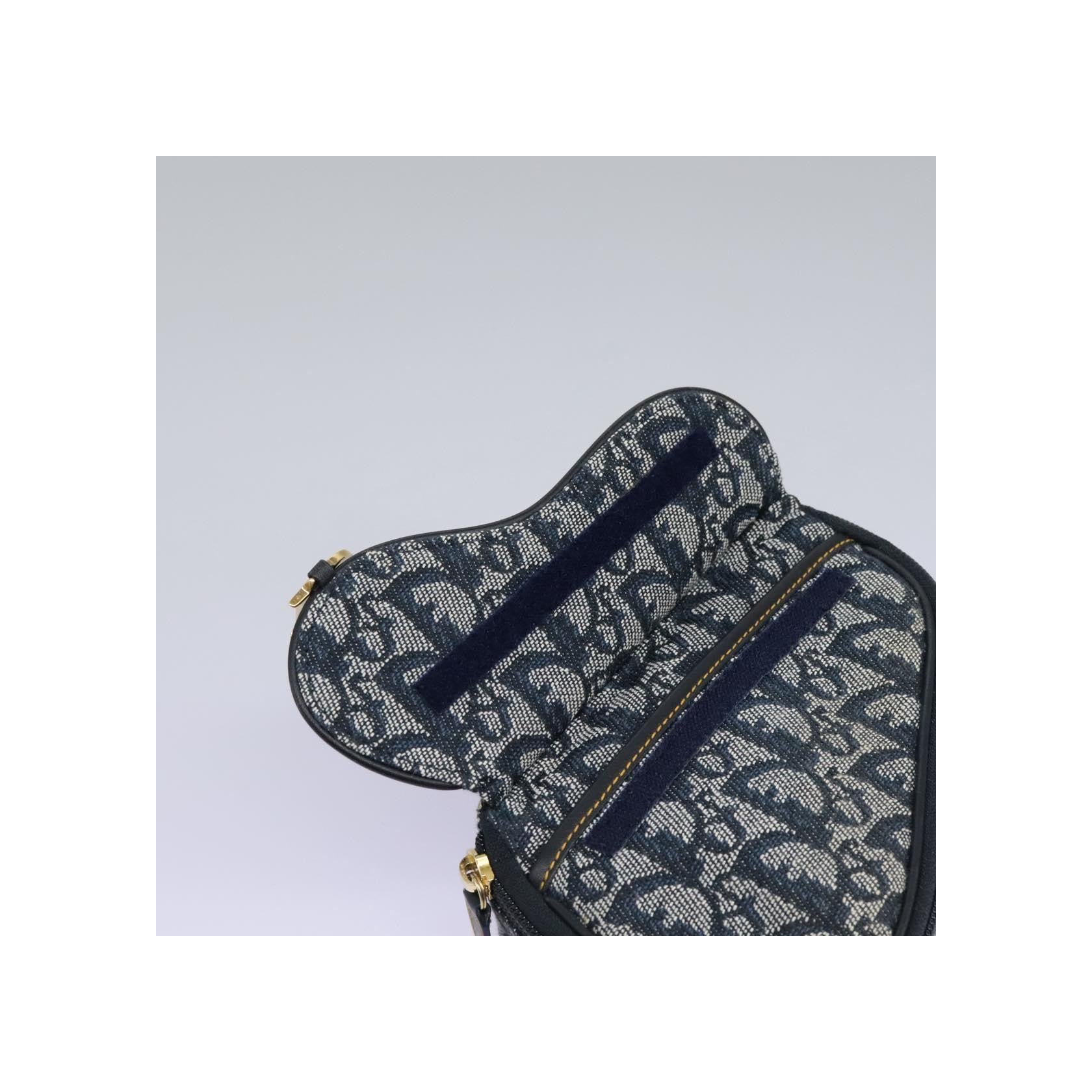 Porte-Monnaie Saddle Christian Dior Vintage - Navy - Image 14
