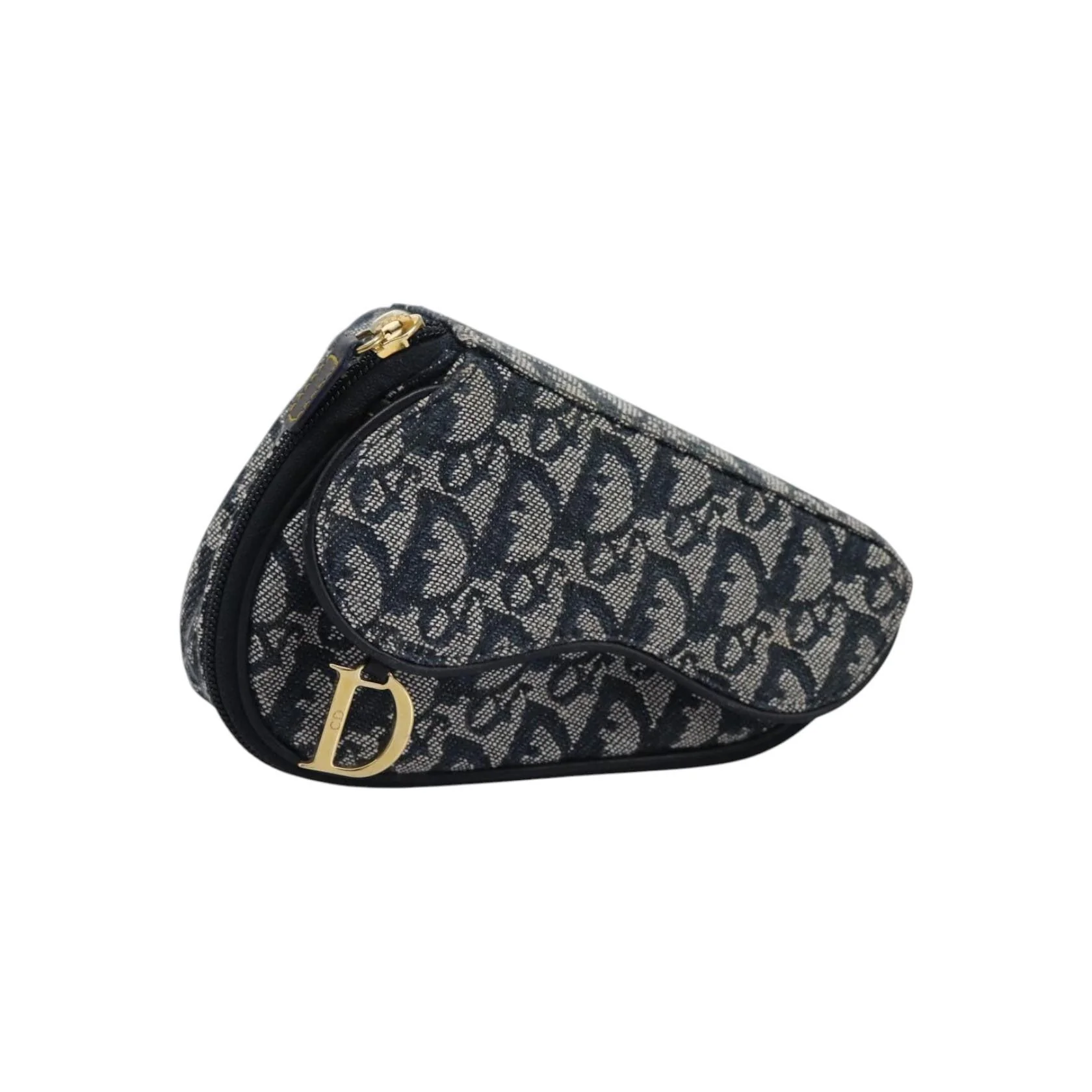 Porte-Monnaie Saddle Christian Dior Vintage - Navy - Image 16