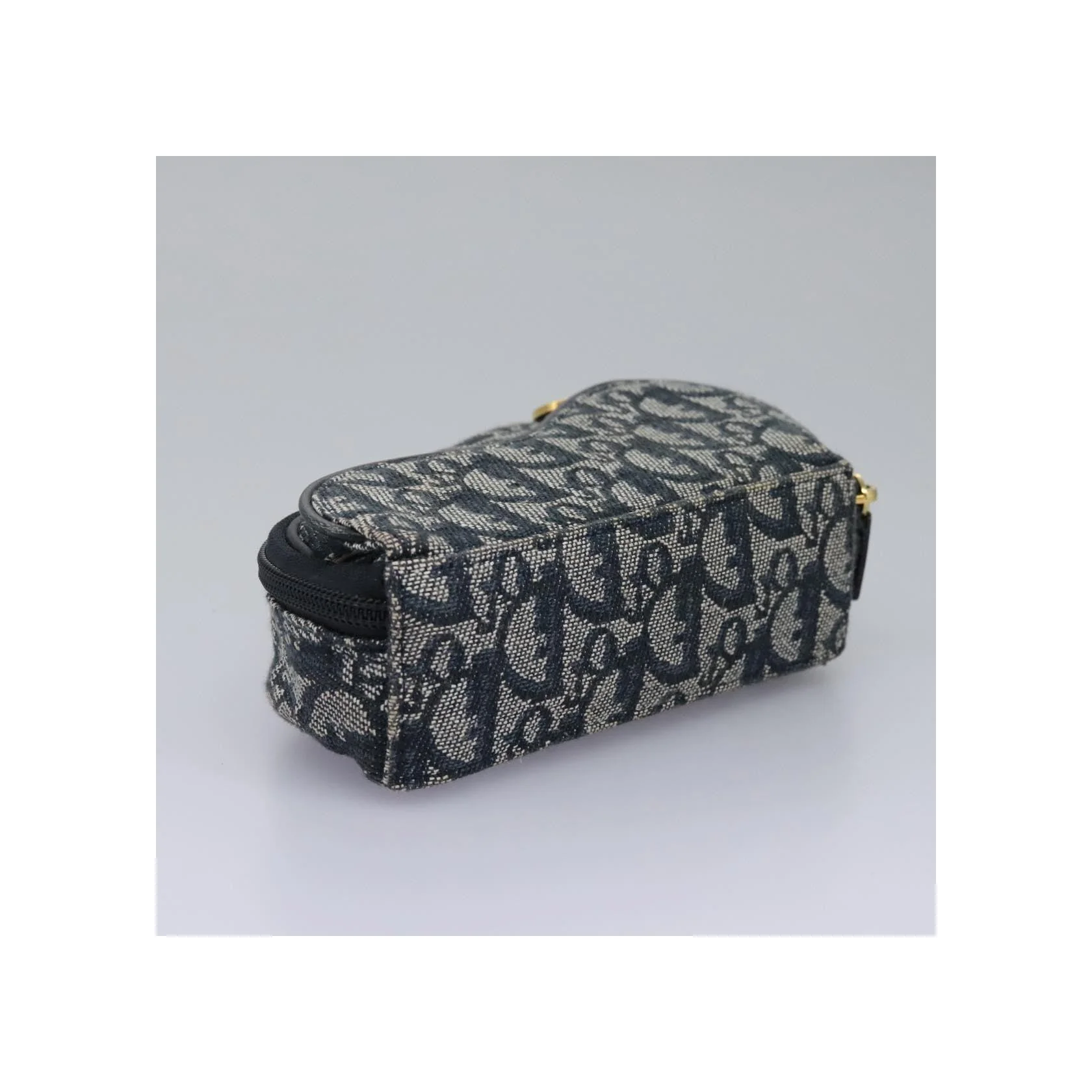 Porte-Monnaie Saddle Christian Dior Vintage - Navy - Image 17