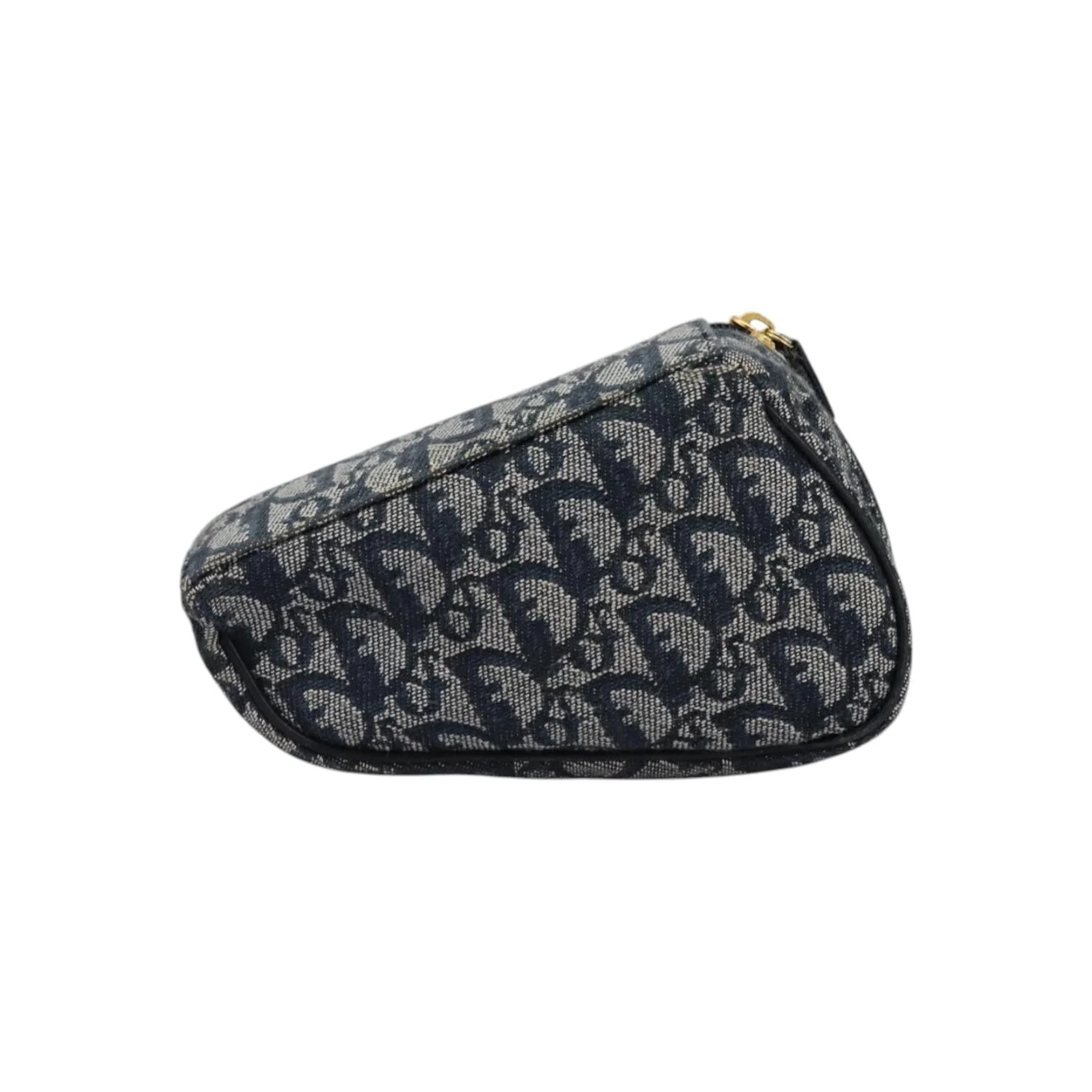 Porte-Monnaie Saddle Christian Dior Vintage - Navy - Image 2