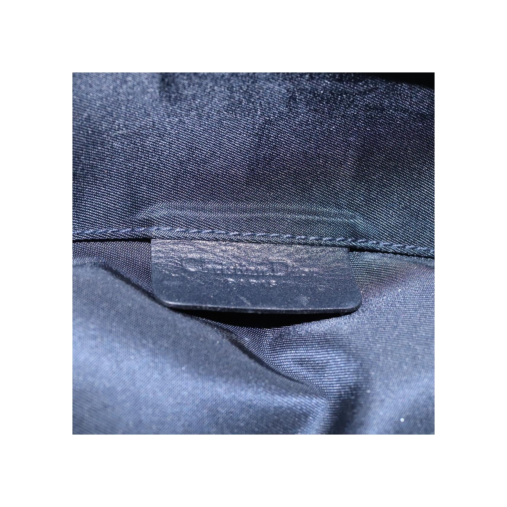 Porte-Monnaie Saddle Christian Dior Vintage - Navy - Image 6