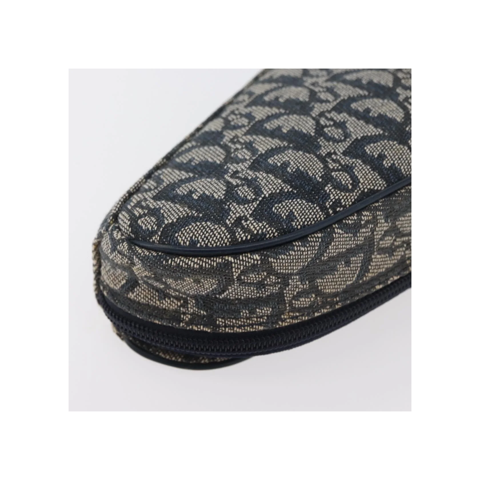 Porte-Monnaie Saddle Christian Dior Vintage - Navy - Image 11