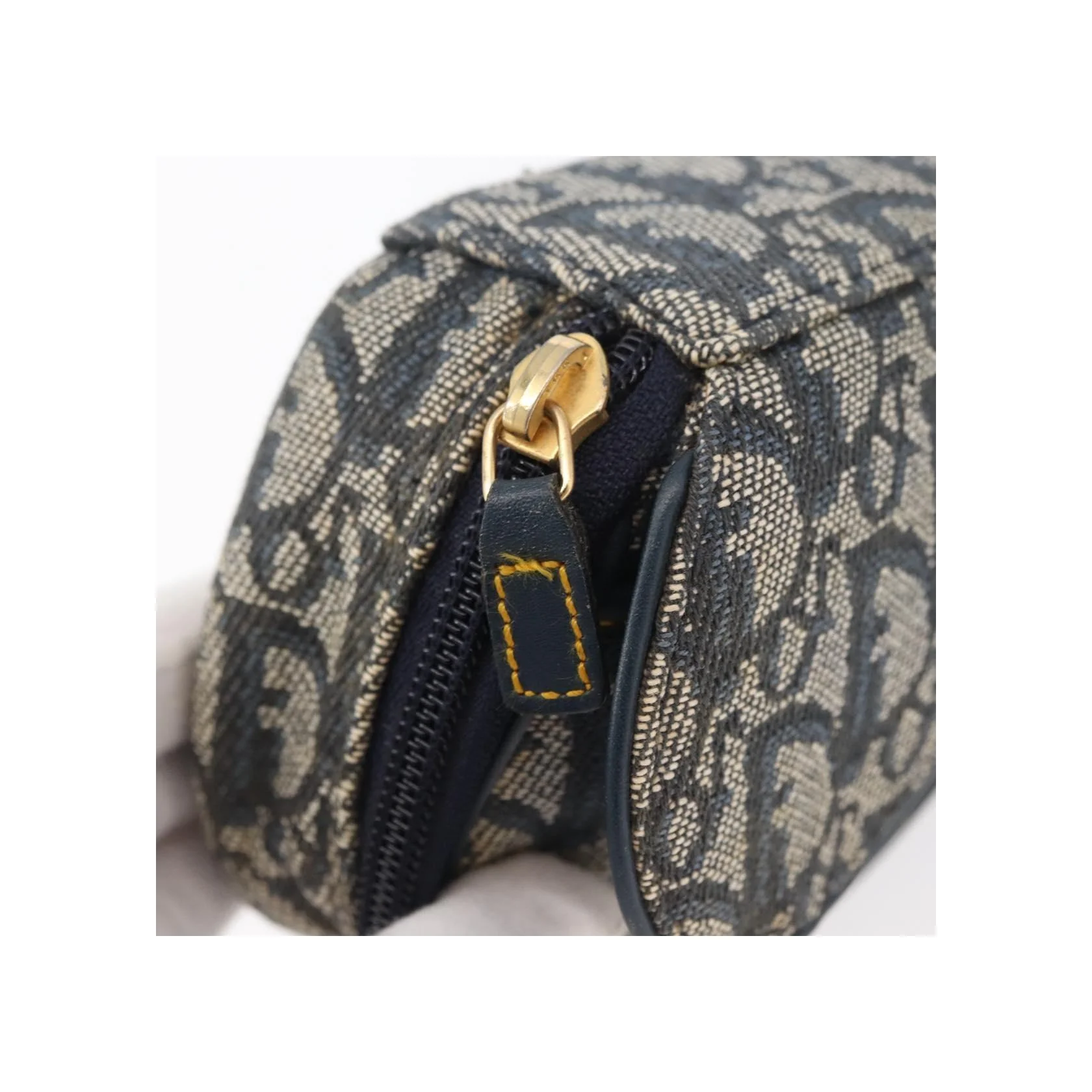 Porte-Monnaie Saddle Christian Dior Vintage - Navy - Image 13