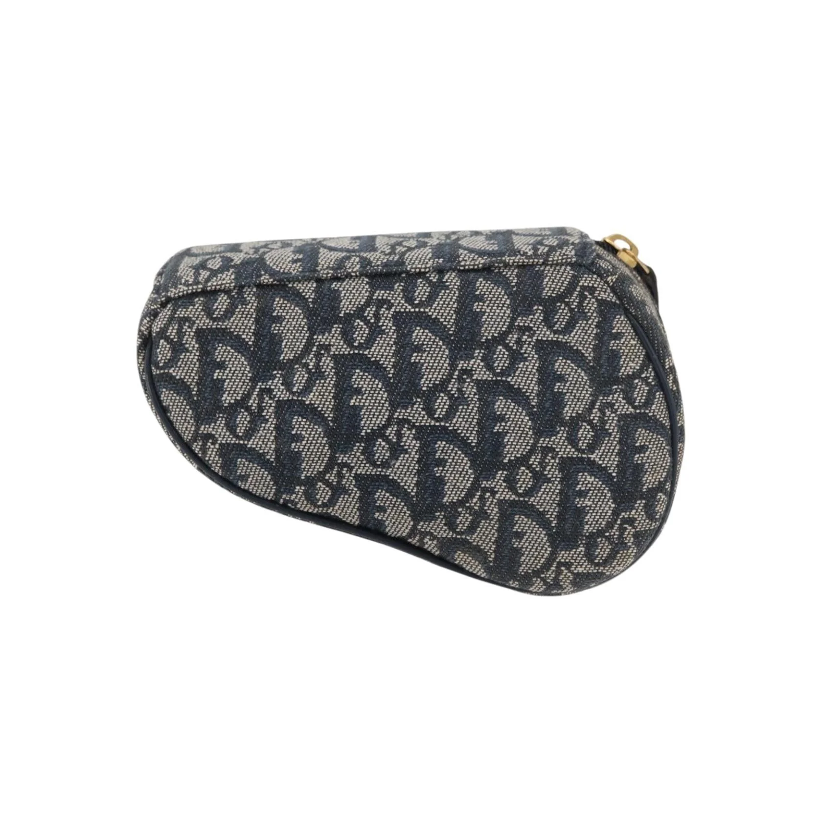Porte-Monnaie Saddle Christian Dior Vintage - Navy - Image 2