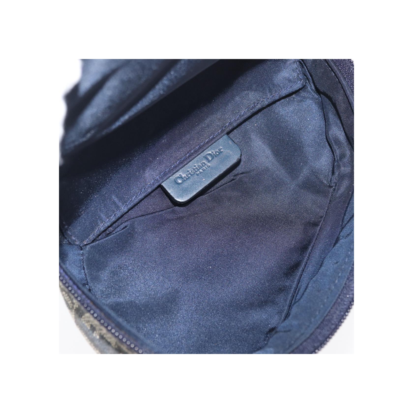 Porte-Monnaie Saddle Christian Dior Vintage - Navy - Image 5