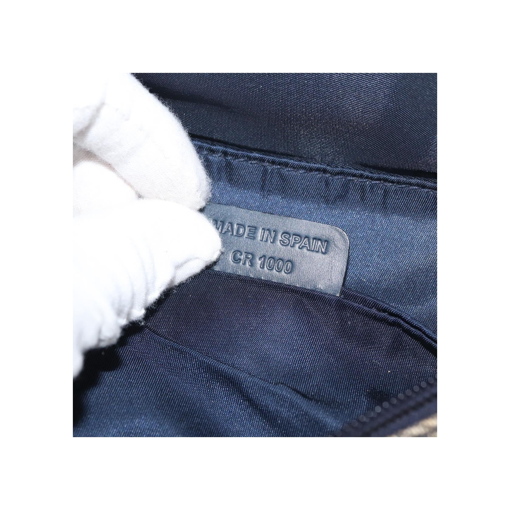 Porte-Monnaie Saddle Christian Dior Vintage - Navy - Image 7