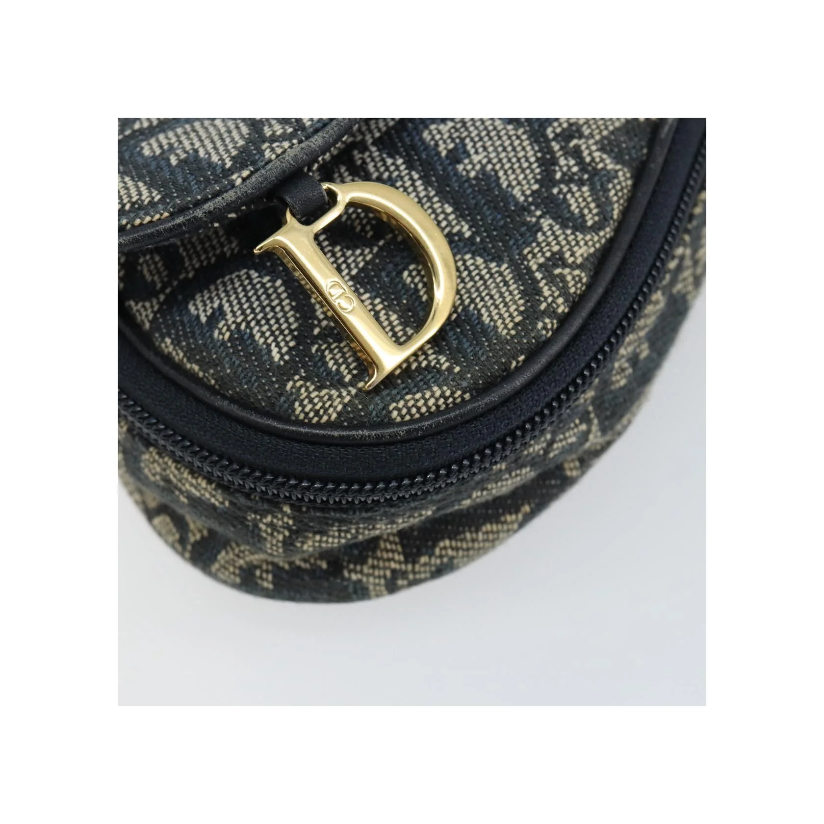Porte-Monnaie Saddle Christian Dior Vintage - Blue - Image 12
