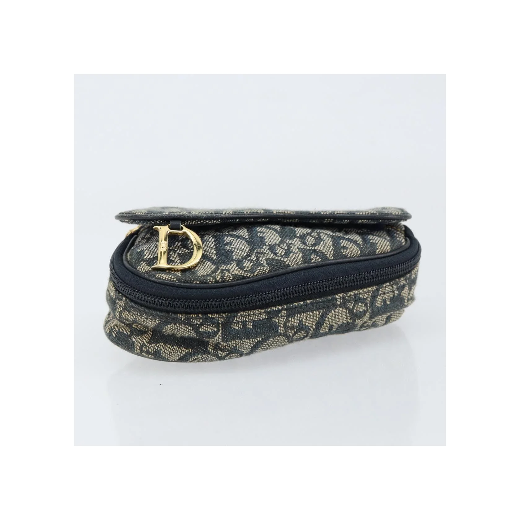 Porte-Monnaie Saddle Christian Dior Vintage - Blue - Image 14