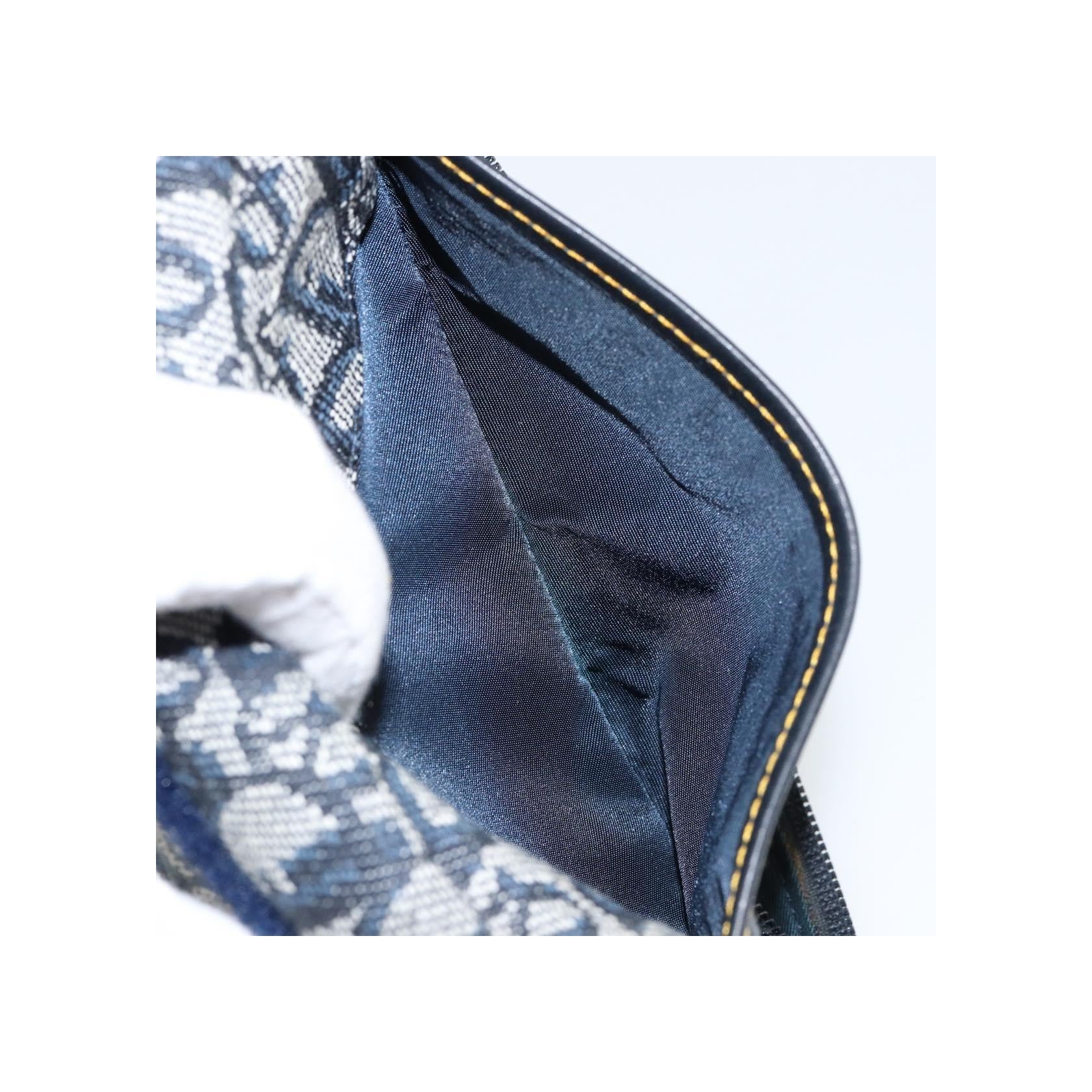 Porte-Monnaie Saddle Christian Dior Vintage - Blue - Image 19