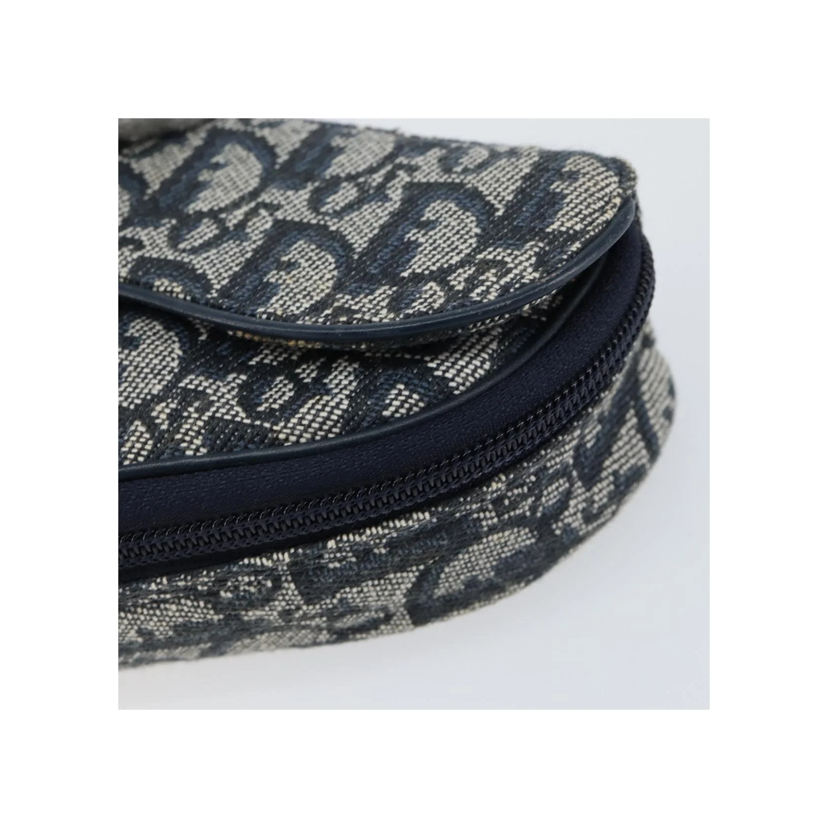 Porte-Monnaie Saddle Christian Dior Vintage - Navy - Image 15