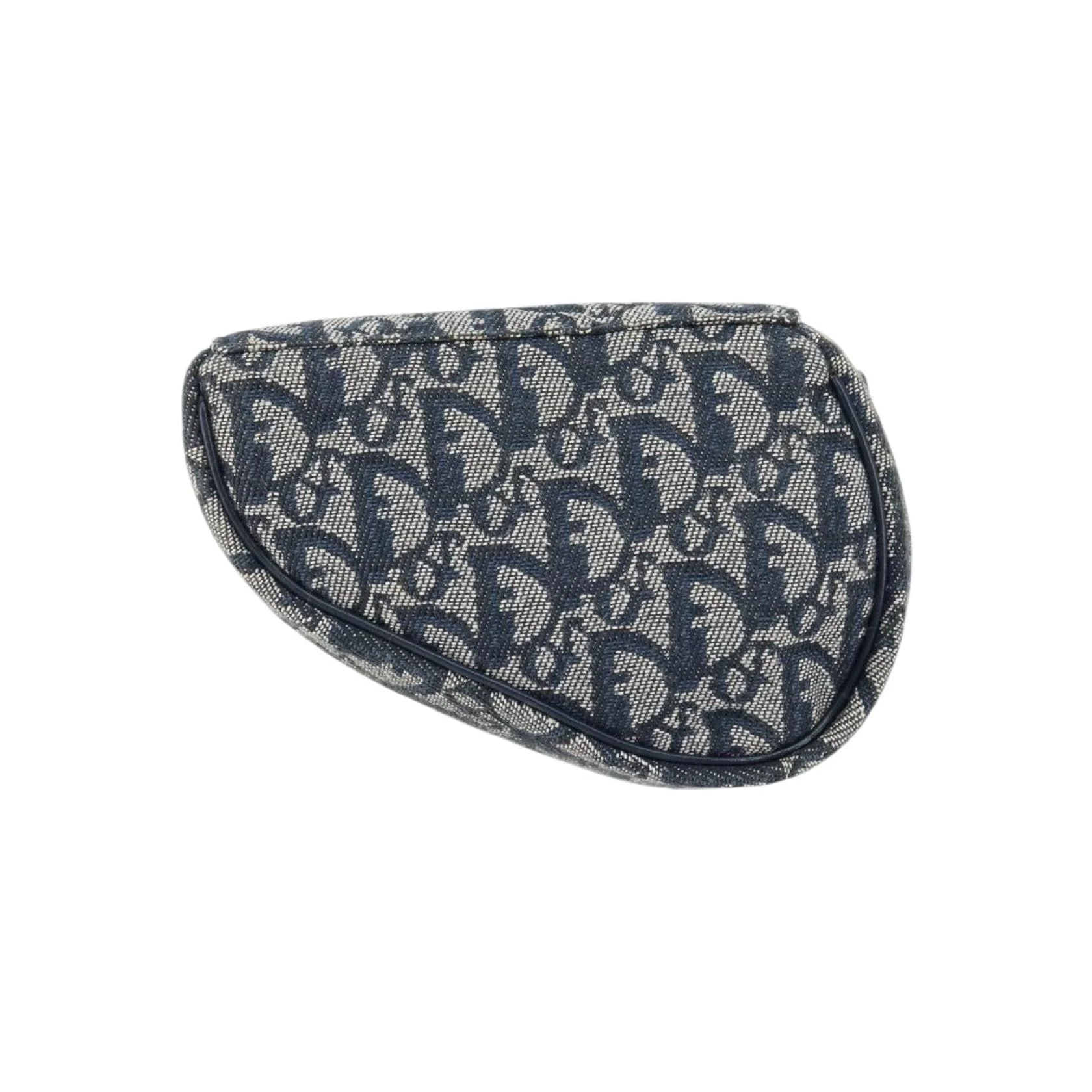 Porte-Monnaie Saddle Christian Dior Vintage - Navy - Image 2