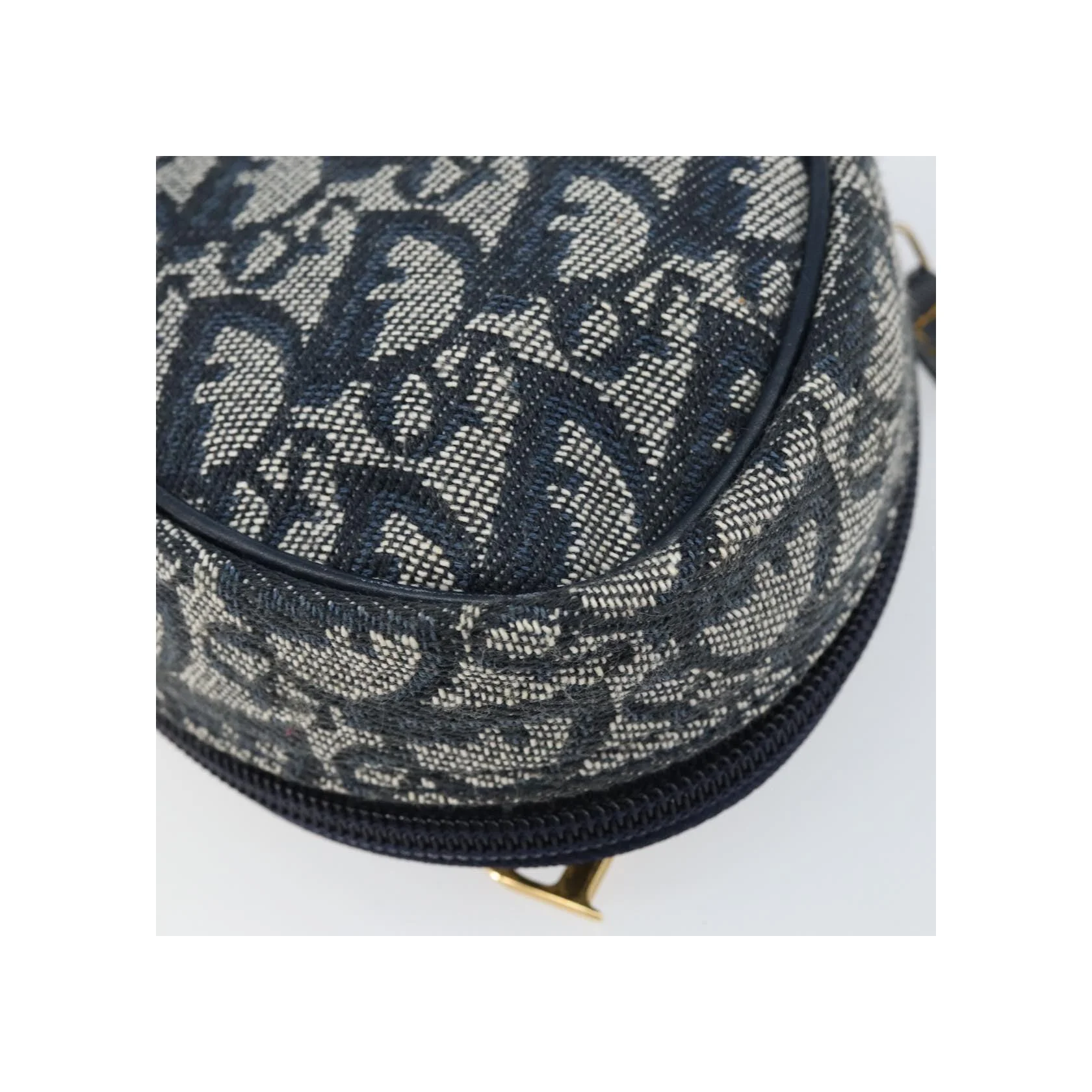 Porte-Monnaie Saddle Christian Dior Vintage - Navy - Image 8