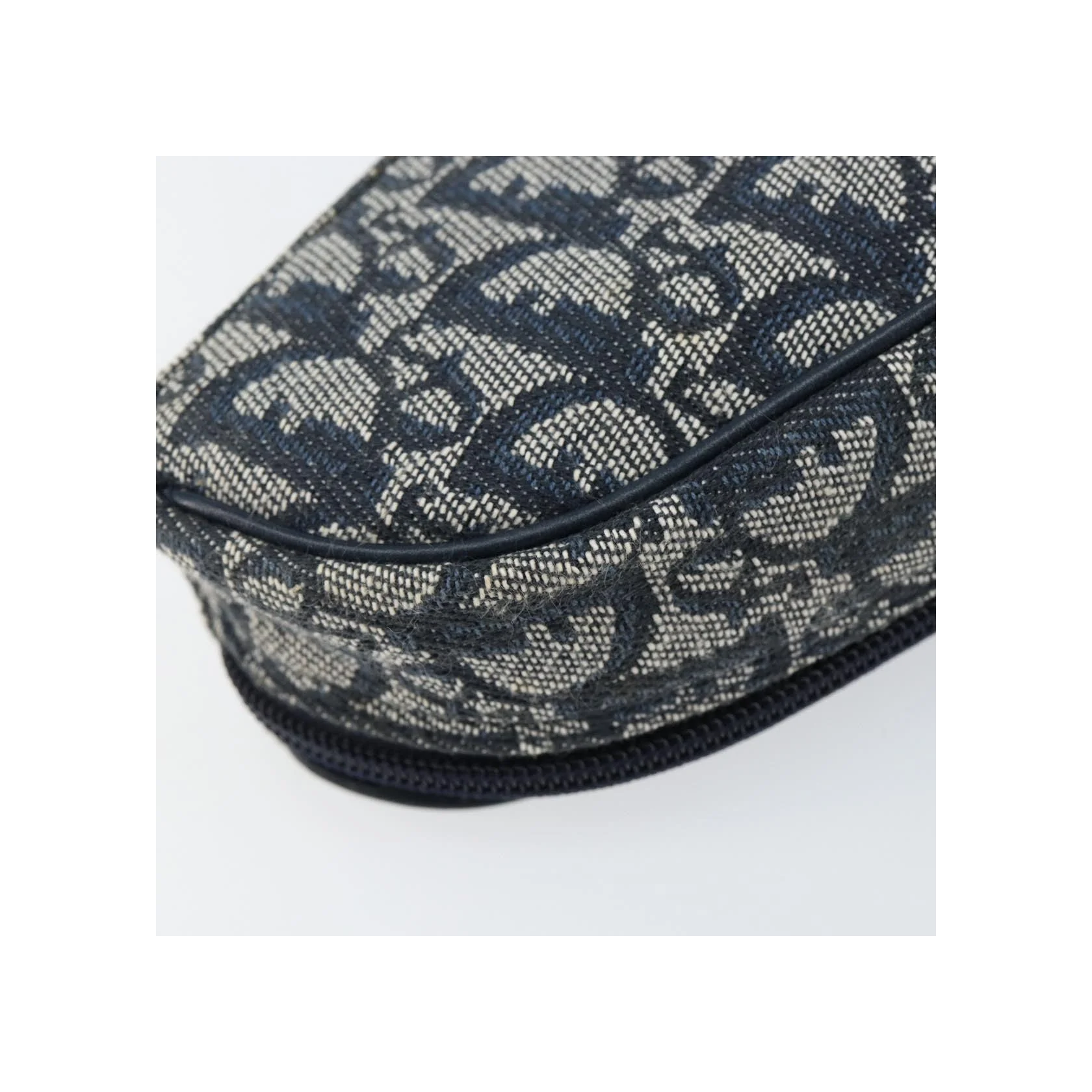 Porte-Monnaie Saddle Christian Dior Vintage - Navy - Image 9