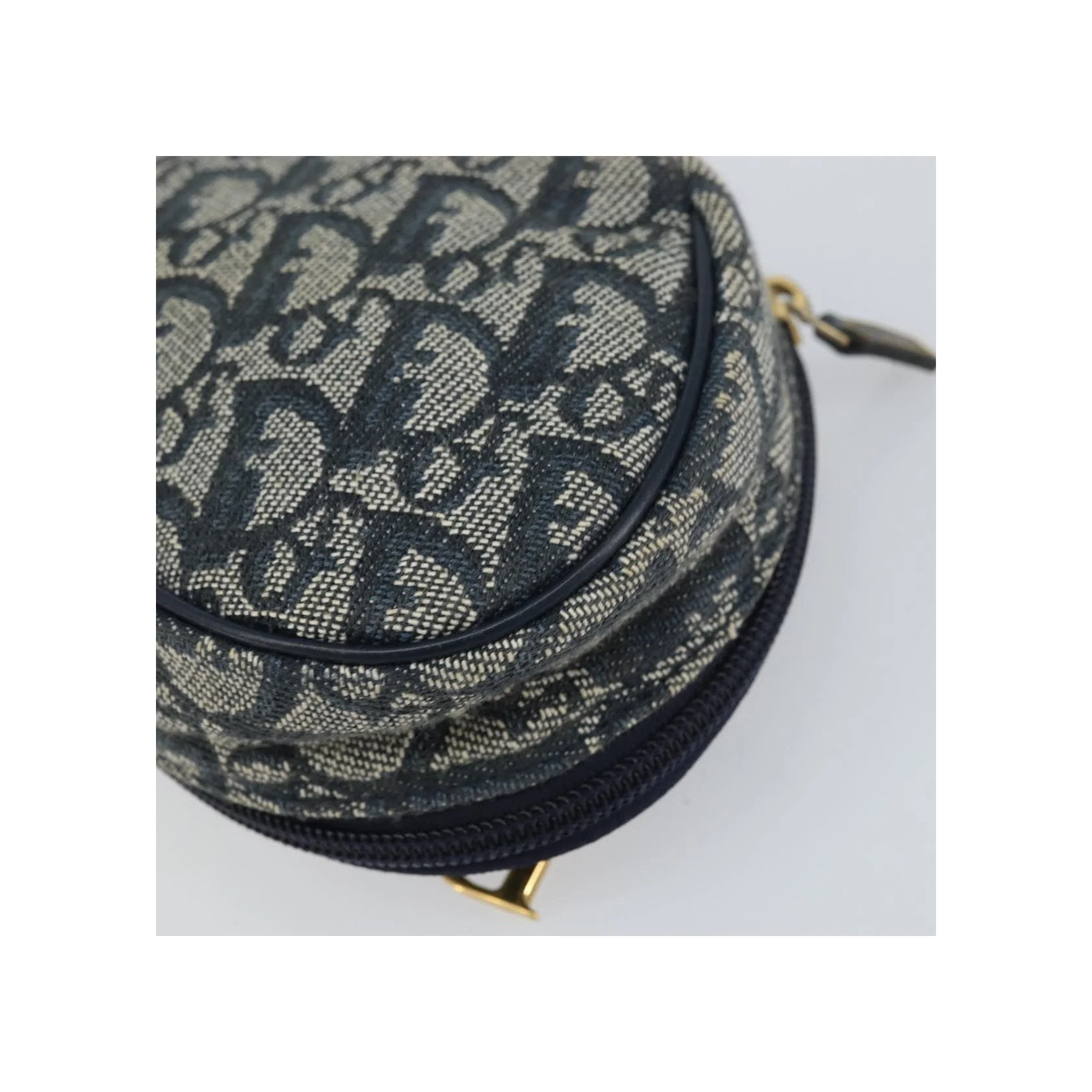 Porte-Monnaie Saddle Christian Dior Vintage - Navy - Image 10