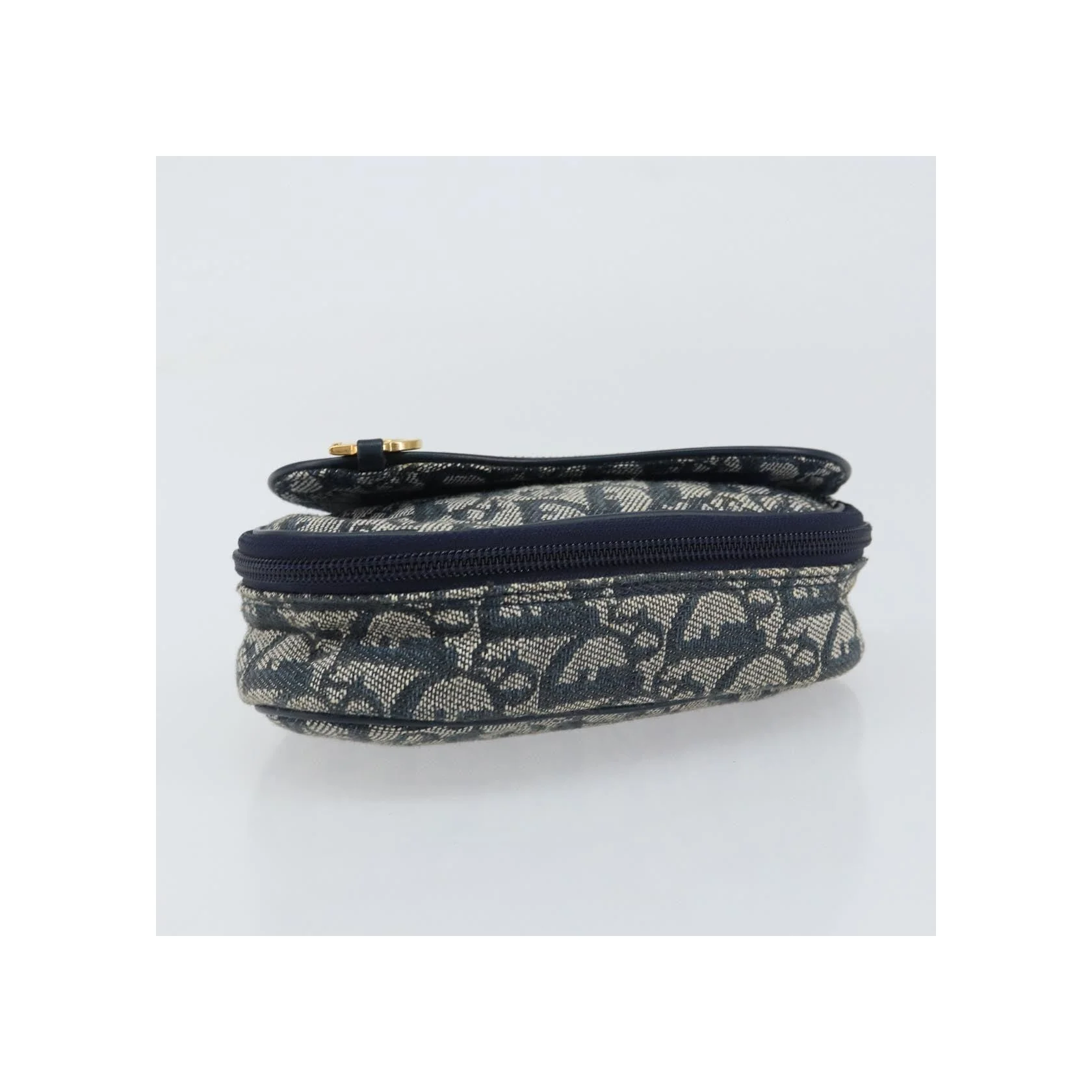 Porte-Monnaie Saddle Christian Dior Vintage - Navy - Image 15