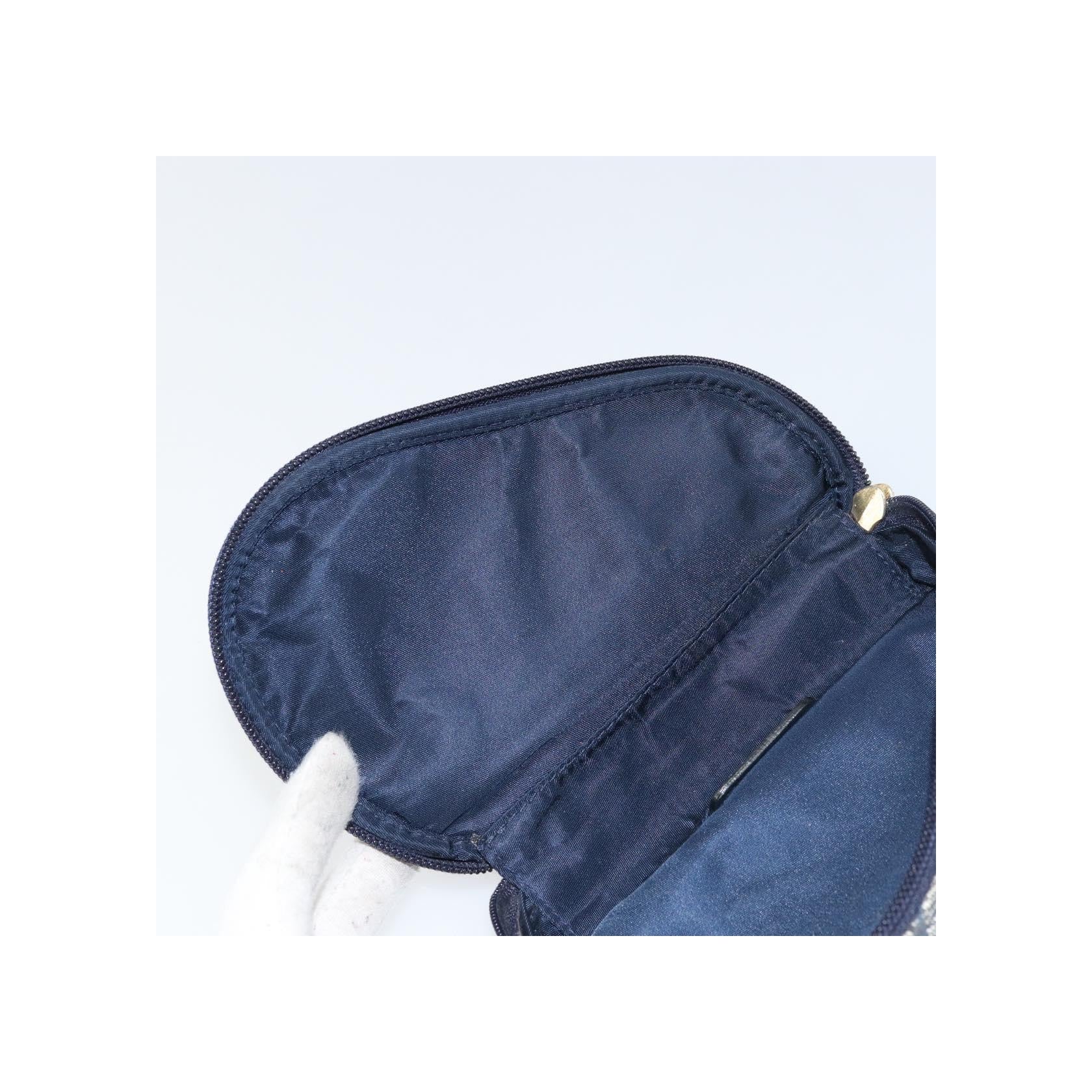 Porte-Monnaie Saddle Christian Dior Vintage - Navy - Image 16