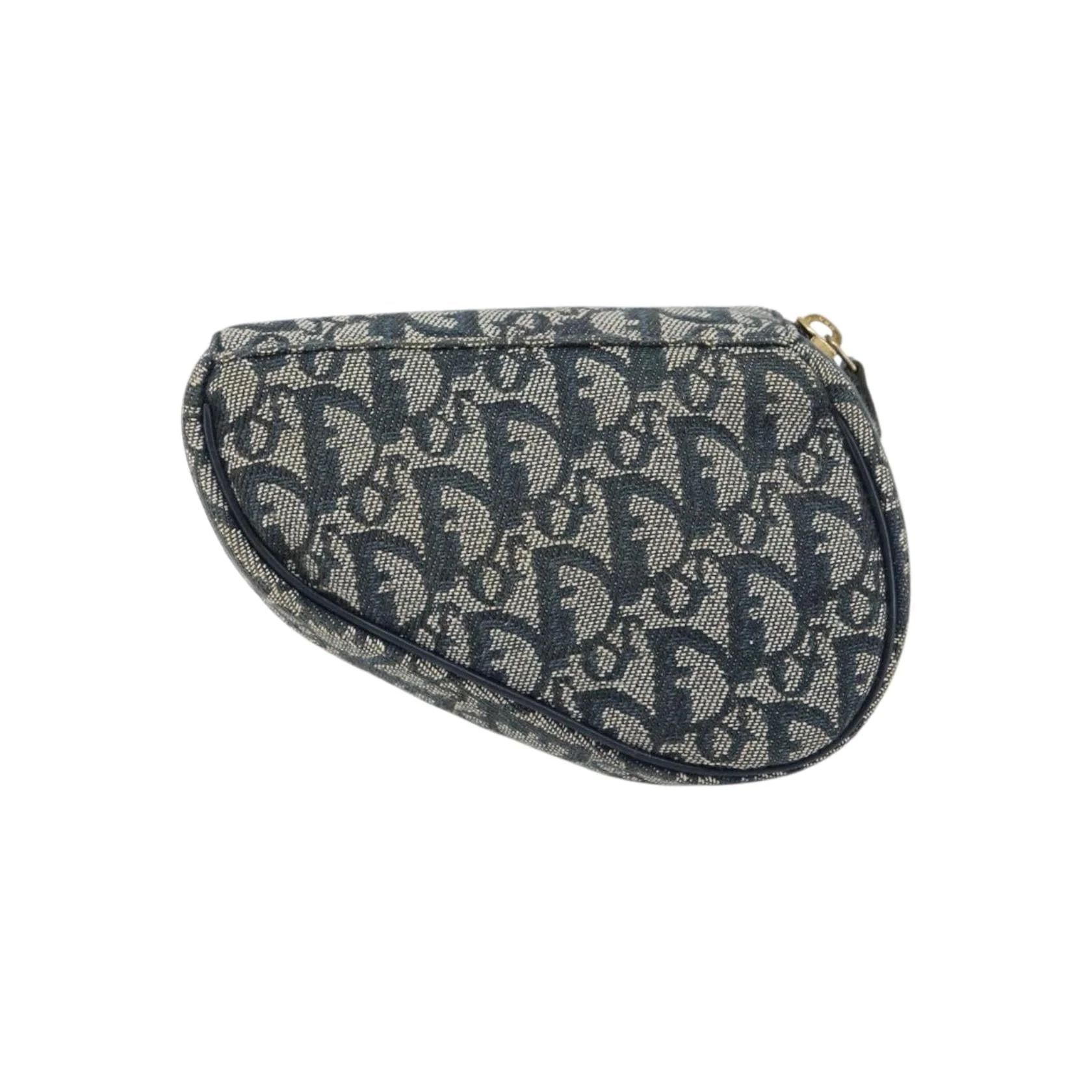 Porte-Monnaie Saddle Christian Dior Vintage - Navy - Image 2
