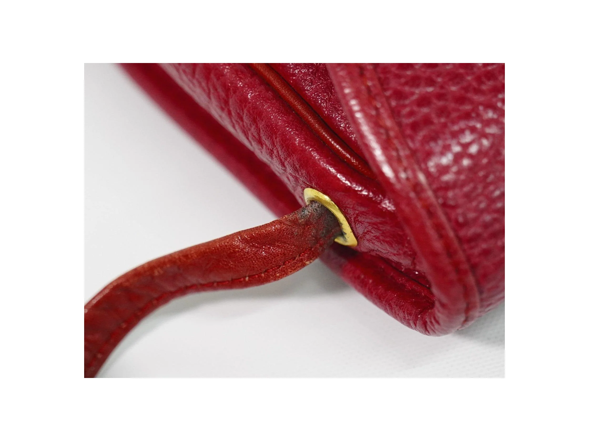 Sac À Bandoulière Christian Dior Vintage - Red - Image 11