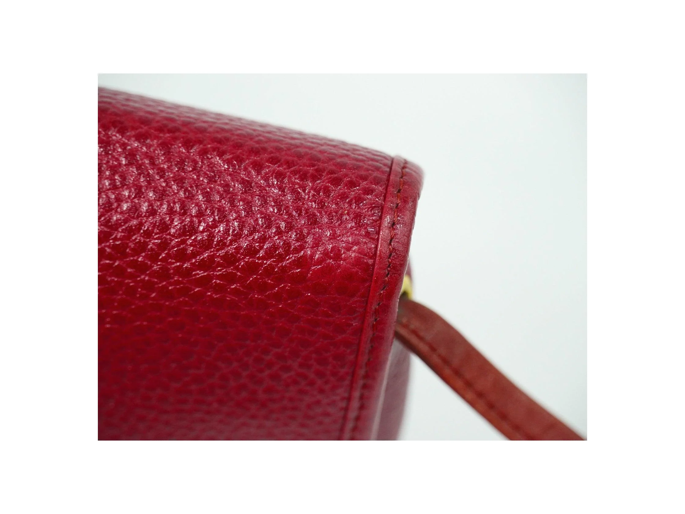 Sac À Bandoulière Christian Dior Vintage - Red - Image 12