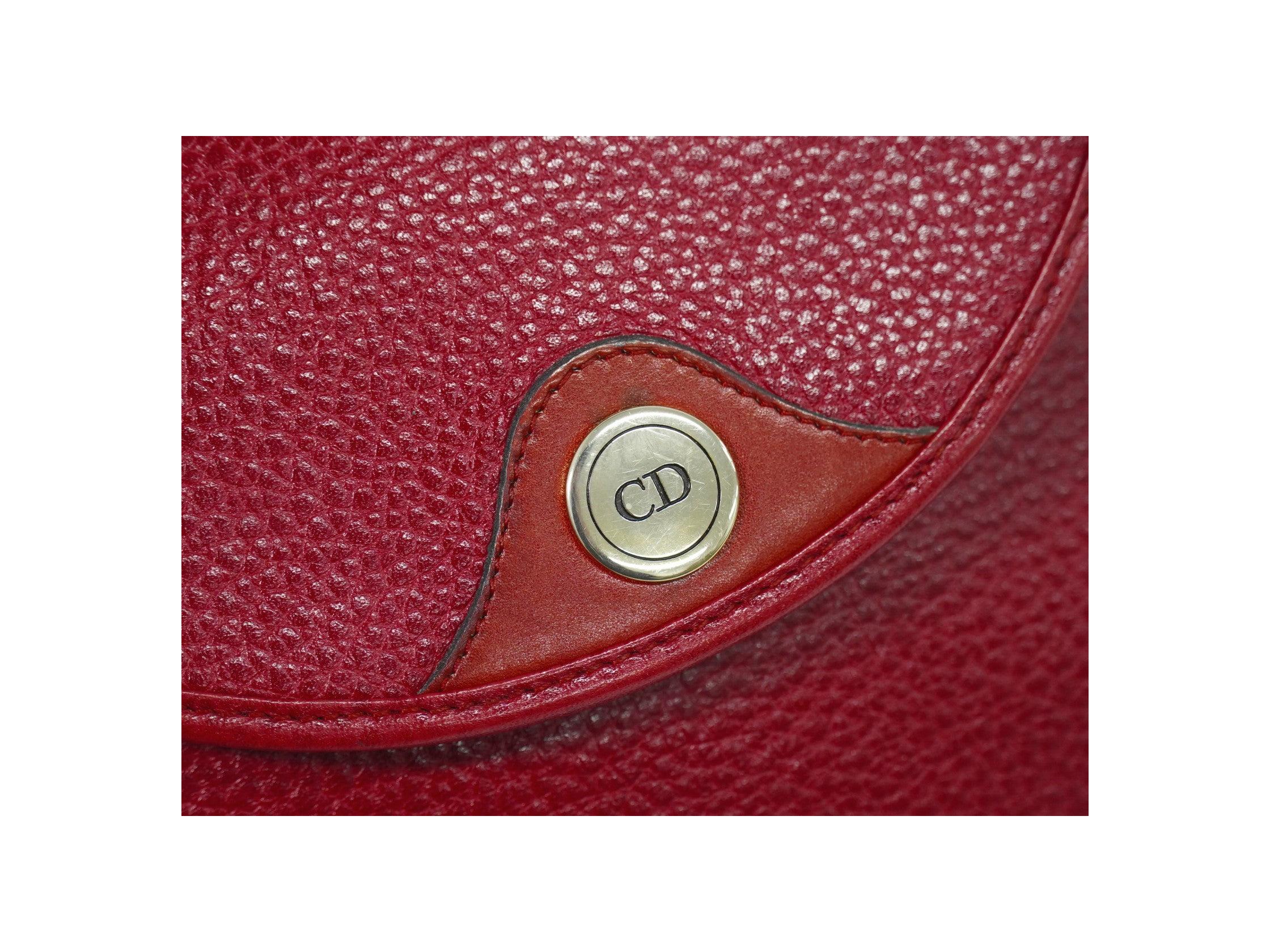 Sac À Bandoulière Christian Dior Vintage - Red - Image 8
